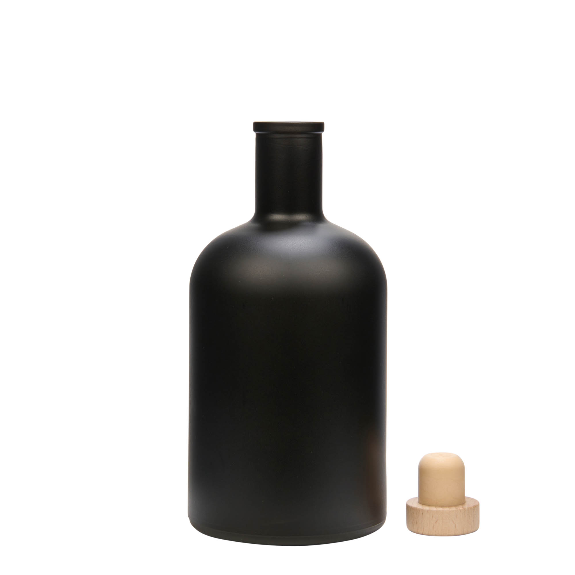700 ml staklena boca 'Gerardino', crna, grlo: pluta 700 ml staklena boca 'Gerardino', crna, grlo: pluta