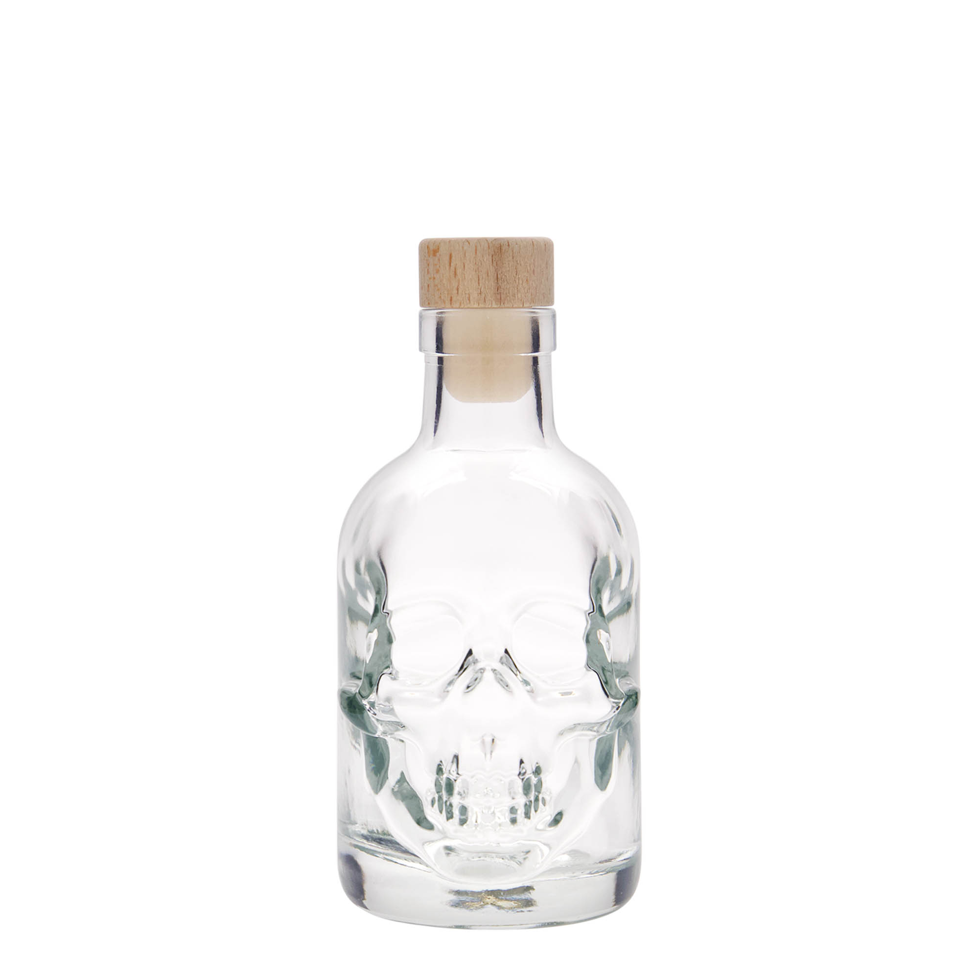 200 ml staklena boca 'Lubanja', otvor: čep 200 ml staklena boca 'Lubanja', otvor: čep