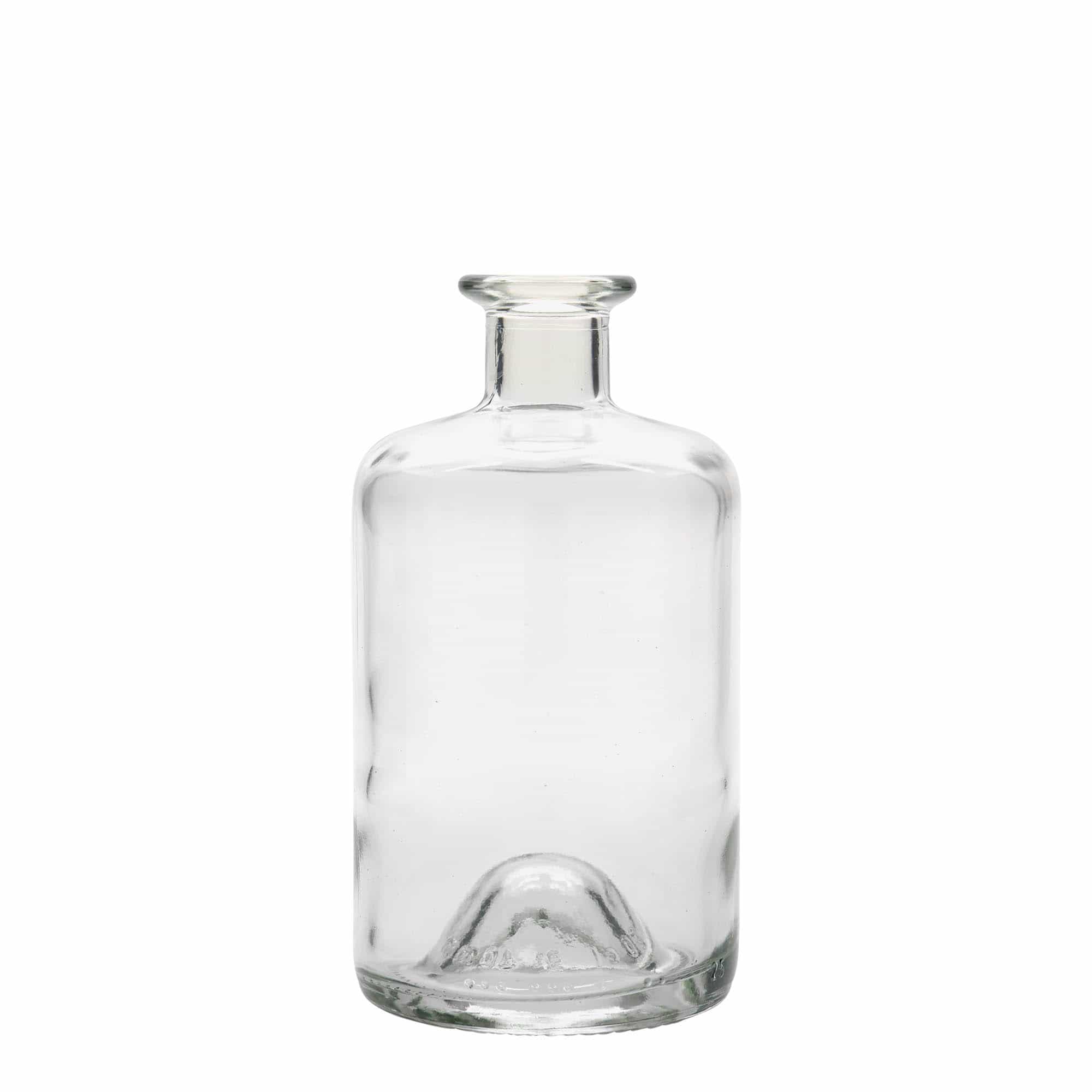 Staklena apotekarska flaša 500 ml, otvor: Pluto Staklena apotekarska flaša 500 ml, otvor: Pluto