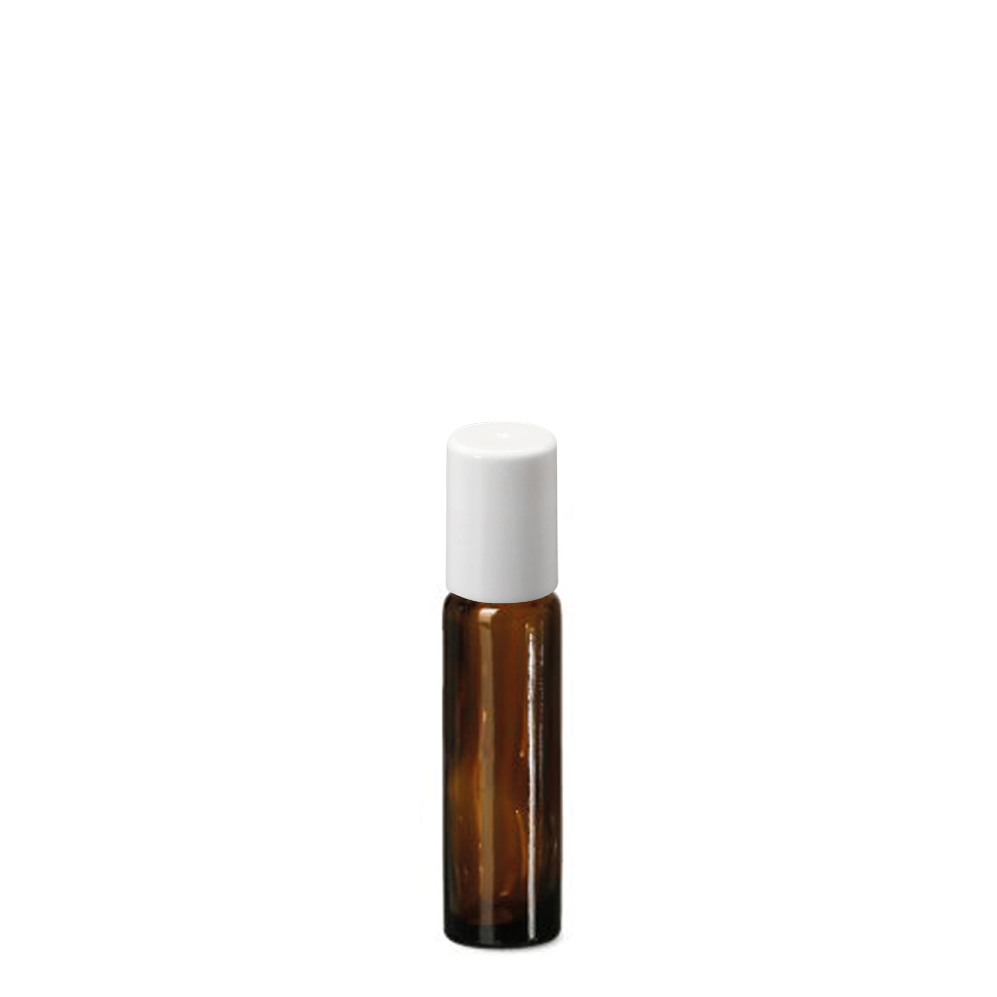 10 ml roll-on boca, staklo, smeđa, otvor: navojni poklopac