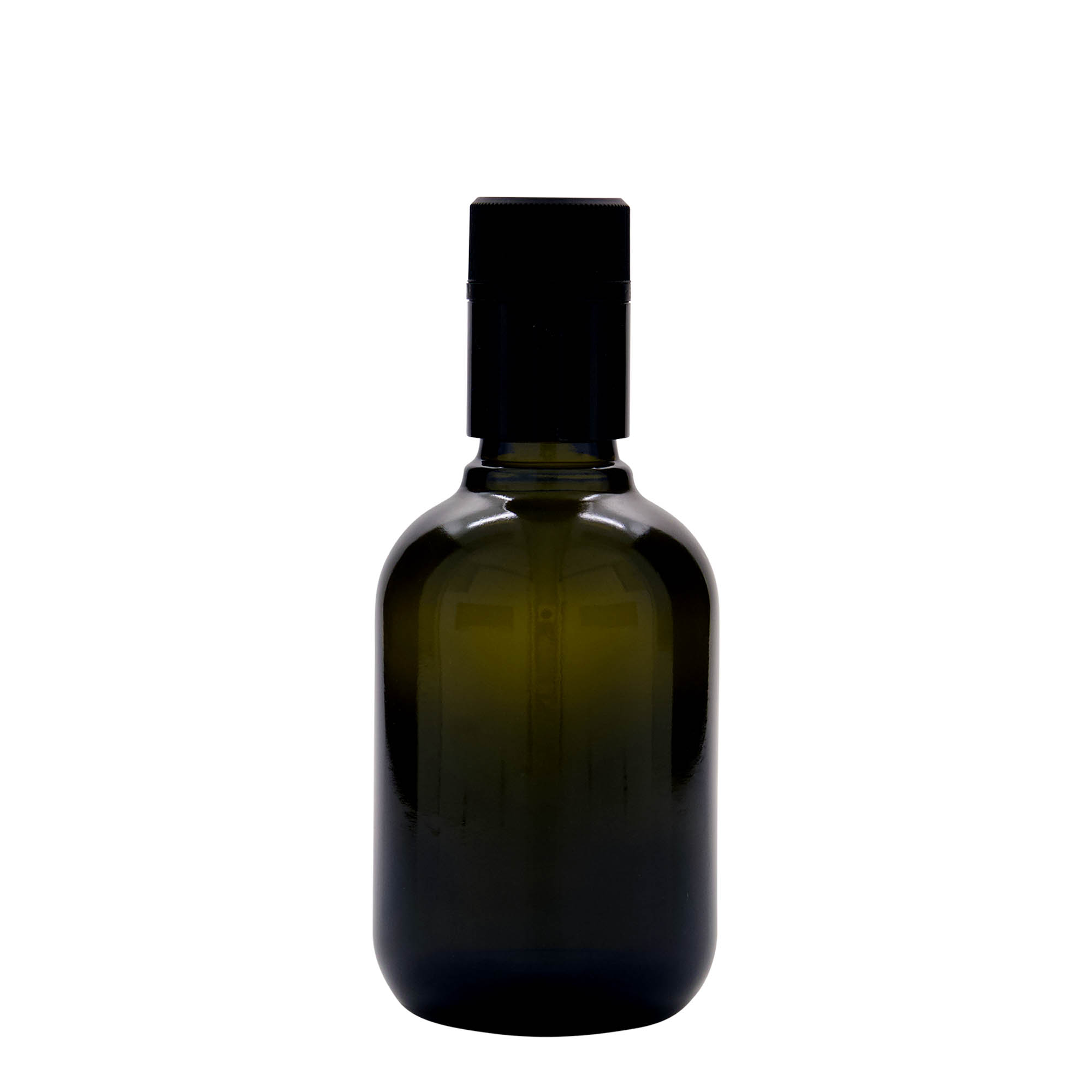 250 ml boca za sirće/ulje 'Biolio', staklo, antikno zelena, grlo: DOP 250 ml boca za sirće/ulje 'Biolio', staklo, antikno zelena, grlo: DOP
