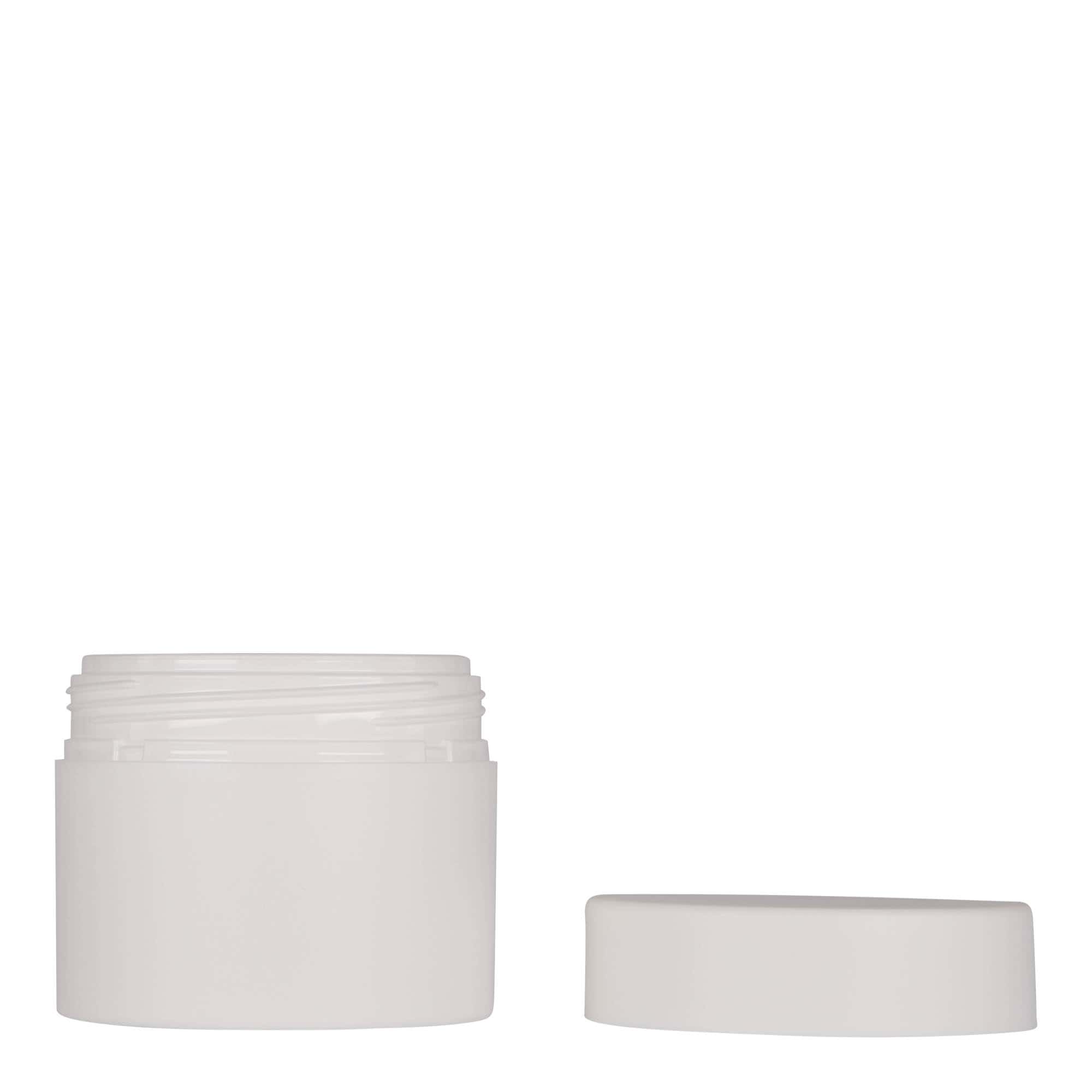 100 ml plastična posuda 'Antonella', PP, bijela, otvor: navojni poklopac