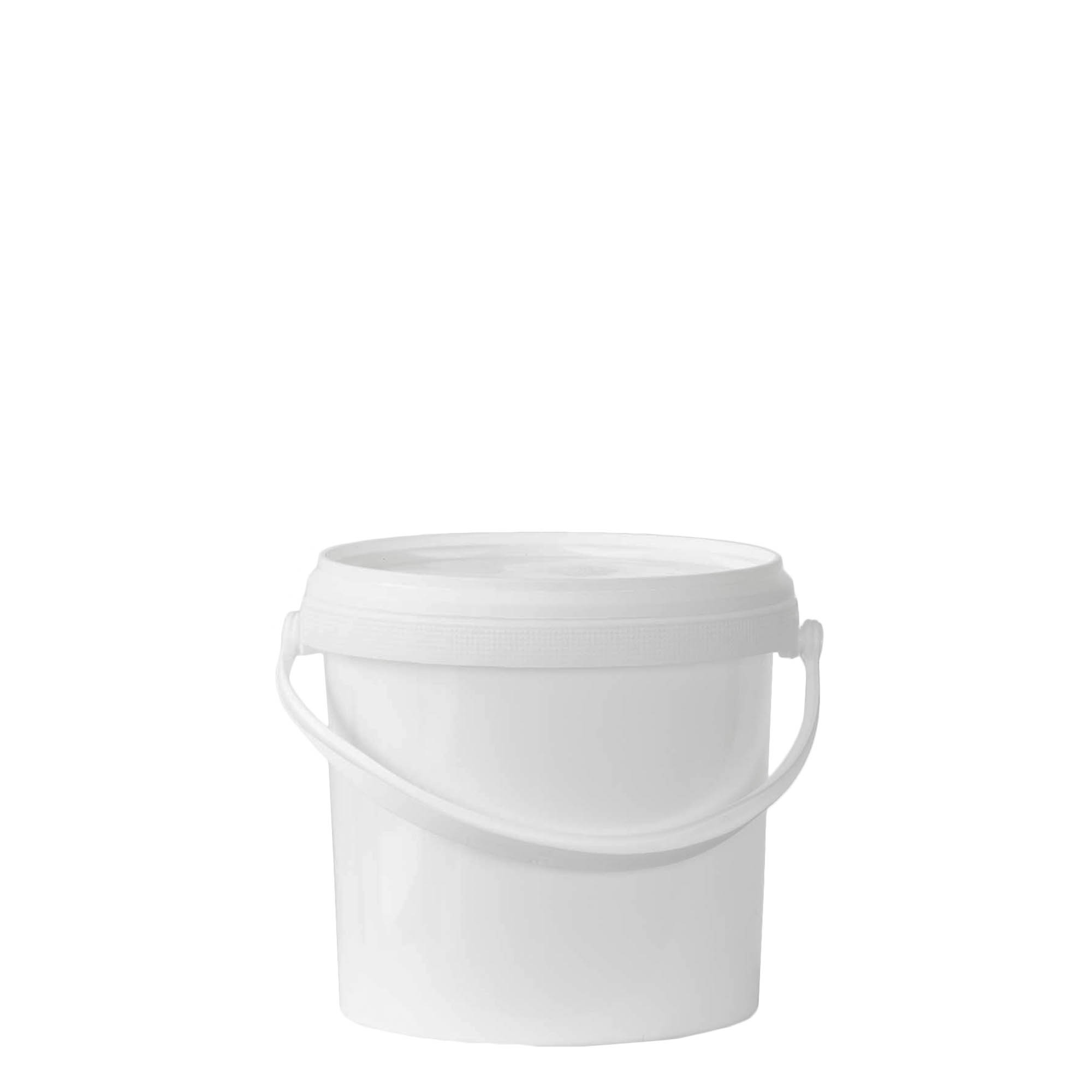 2,5 l kanta, PP-plastika, bijela 2,5 l kanta, PP-plastika, bijela