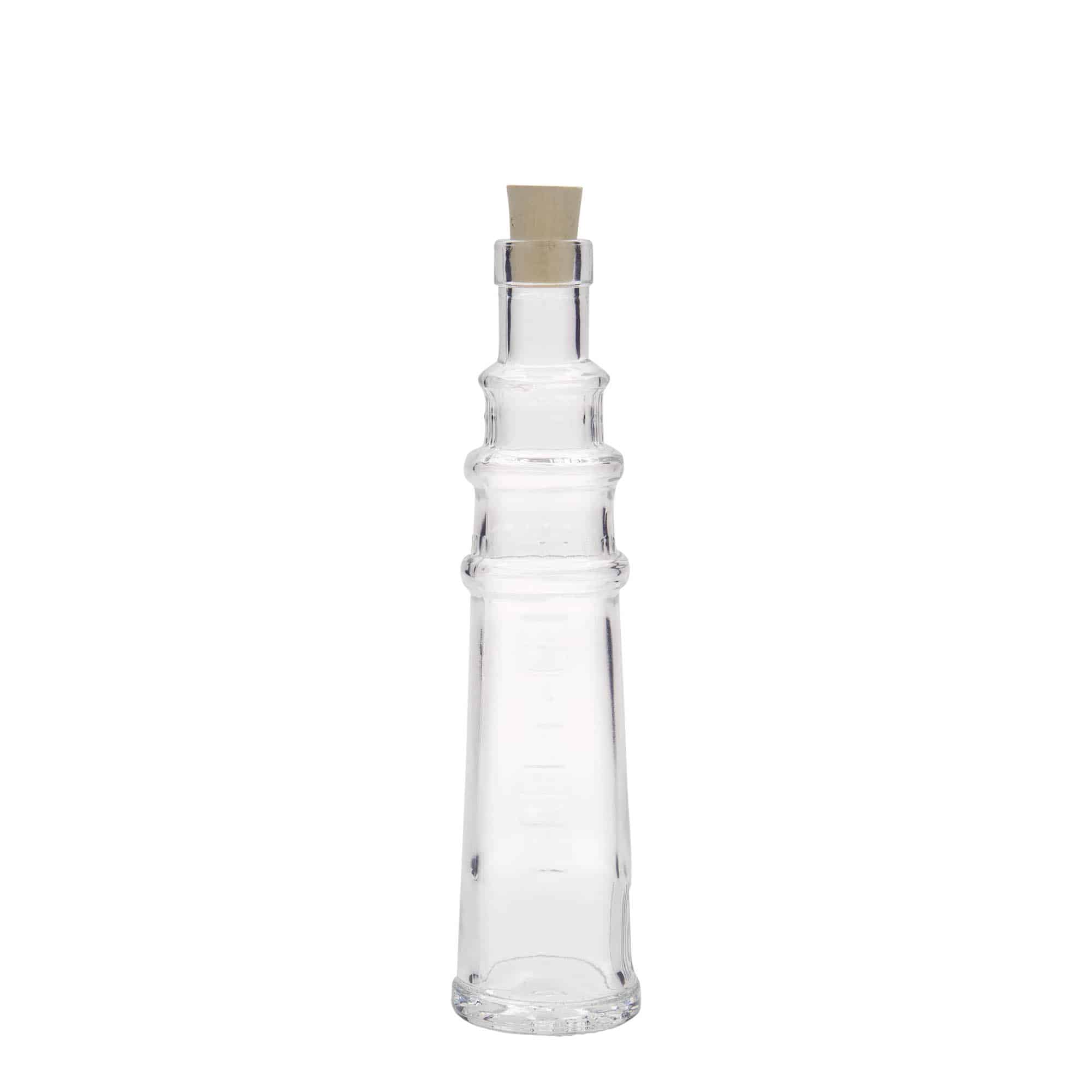 100 ml staklena boca „Leuchtturm“, otvor: čep