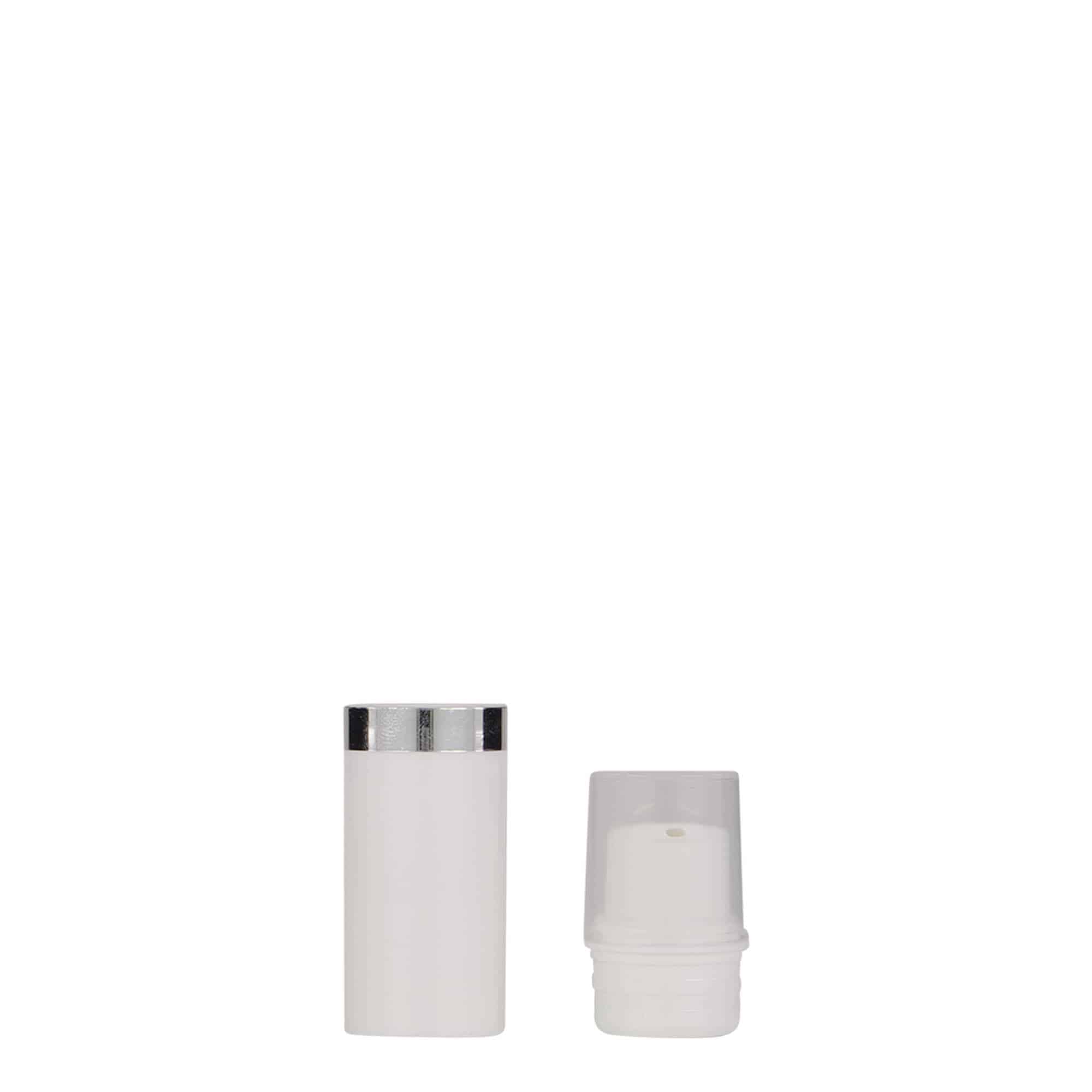 5 ml Airless dozer 'Nano', PP-plastika, bijeli 5 ml Airless dozer 'Nano', PP-plastika, bijeli