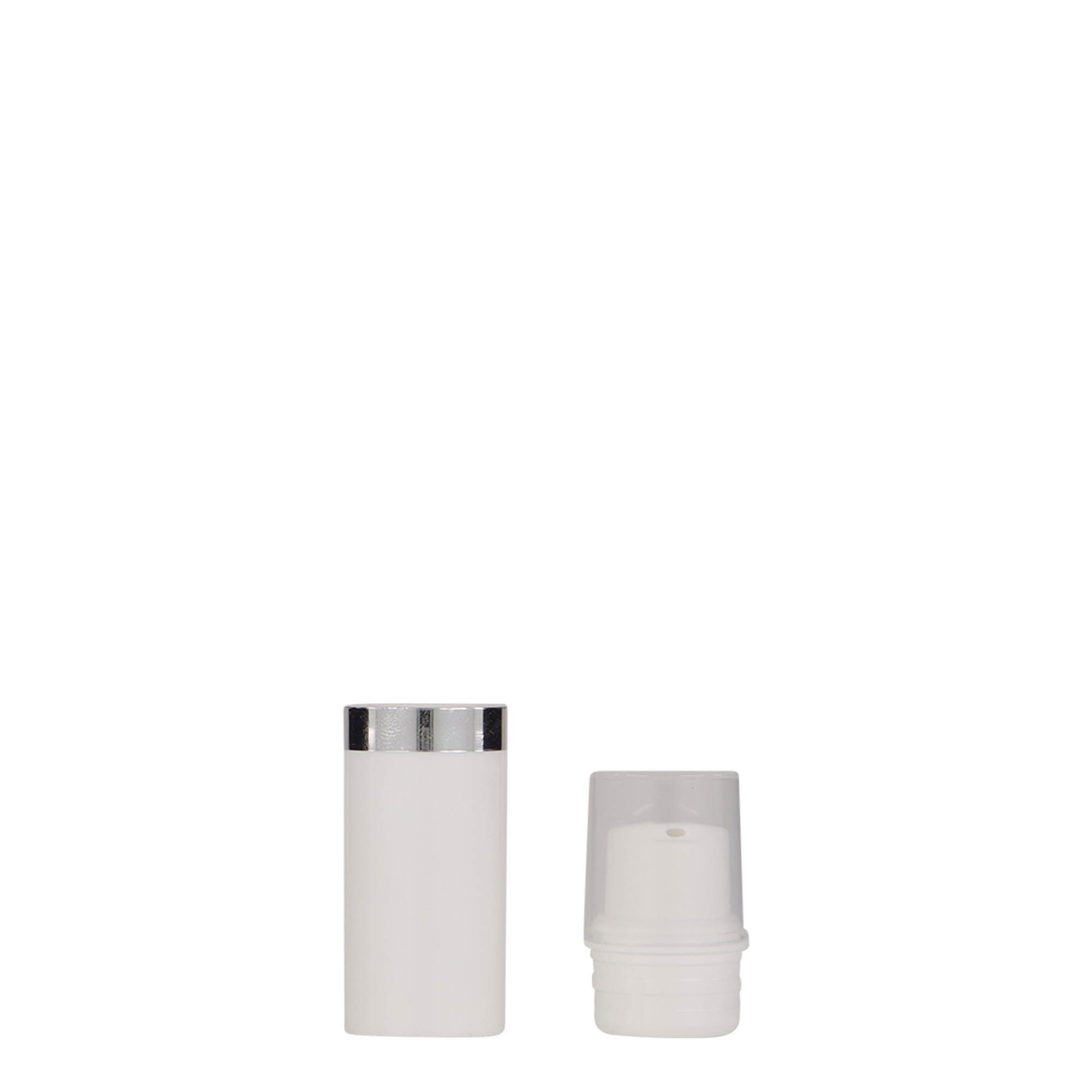 5 ml Airless dozer „Nano“, PP-plastika, bijeli