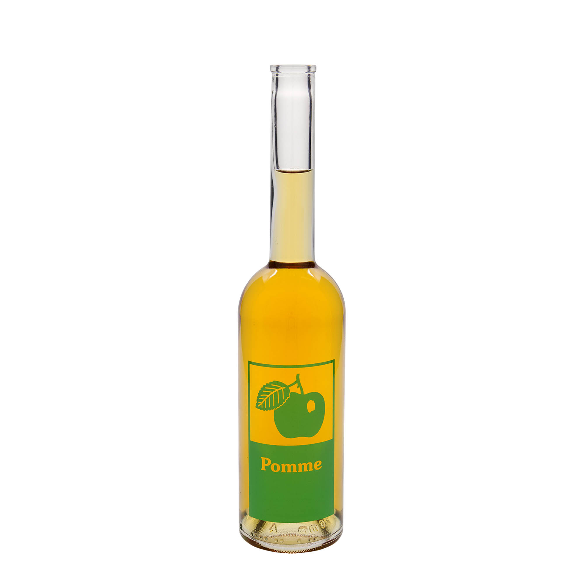 500 ml staklena boca 'Opera', motiv: jabuka, otvor: pluta 500 ml staklena boca 'Opera', motiv: jabuka, otvor: pluta