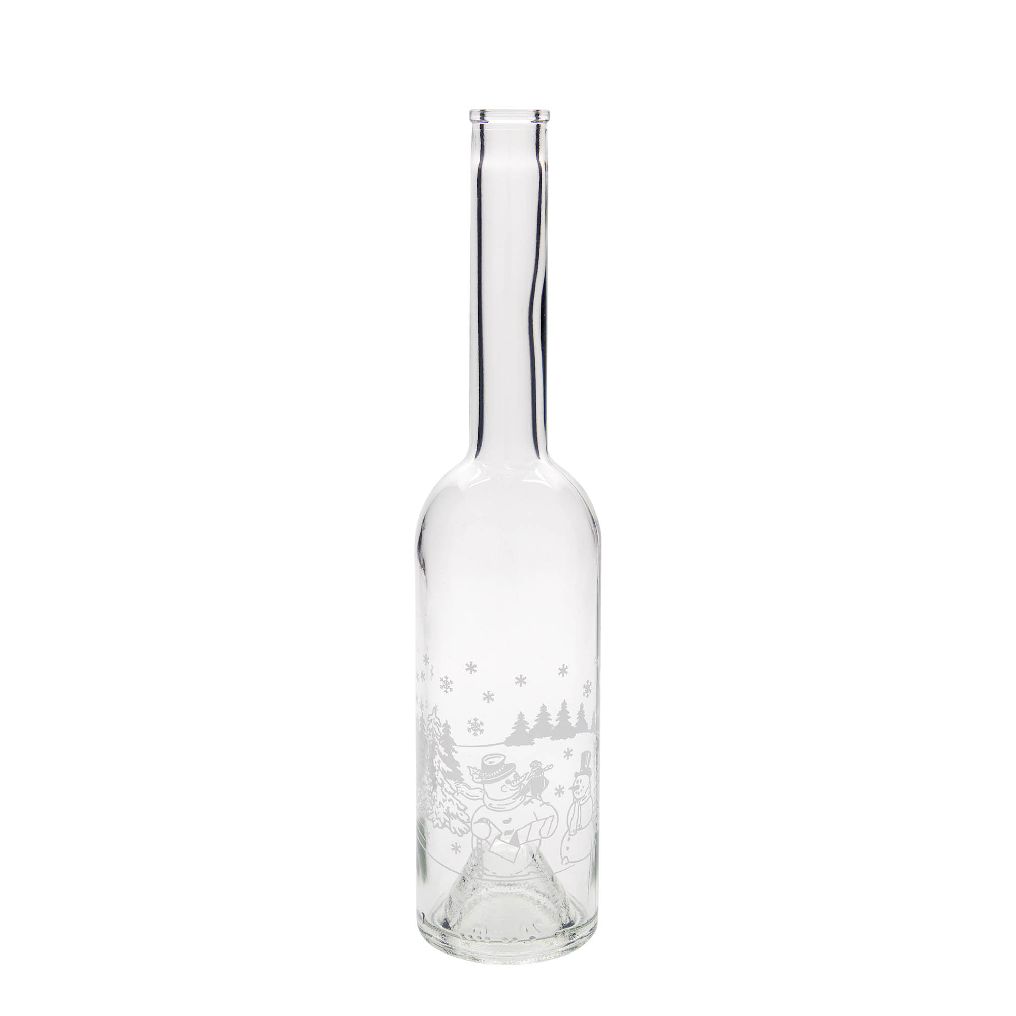 500 ml staklena boca 'Opera', motiv: boca Snješka, grlo: čep 500 ml staklena boca 'Opera', motiv: boca Snješka, grlo: čep