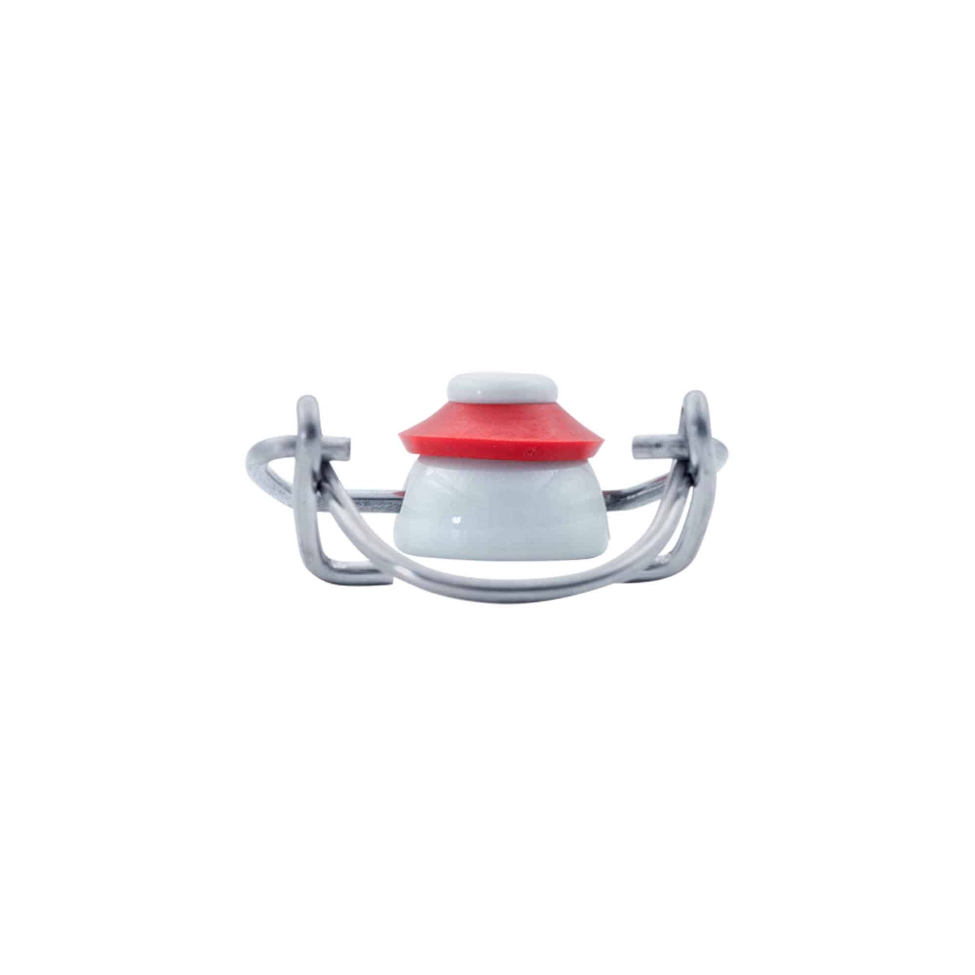 Standardna kopča za glačalo #, plastika, crveno-bijela