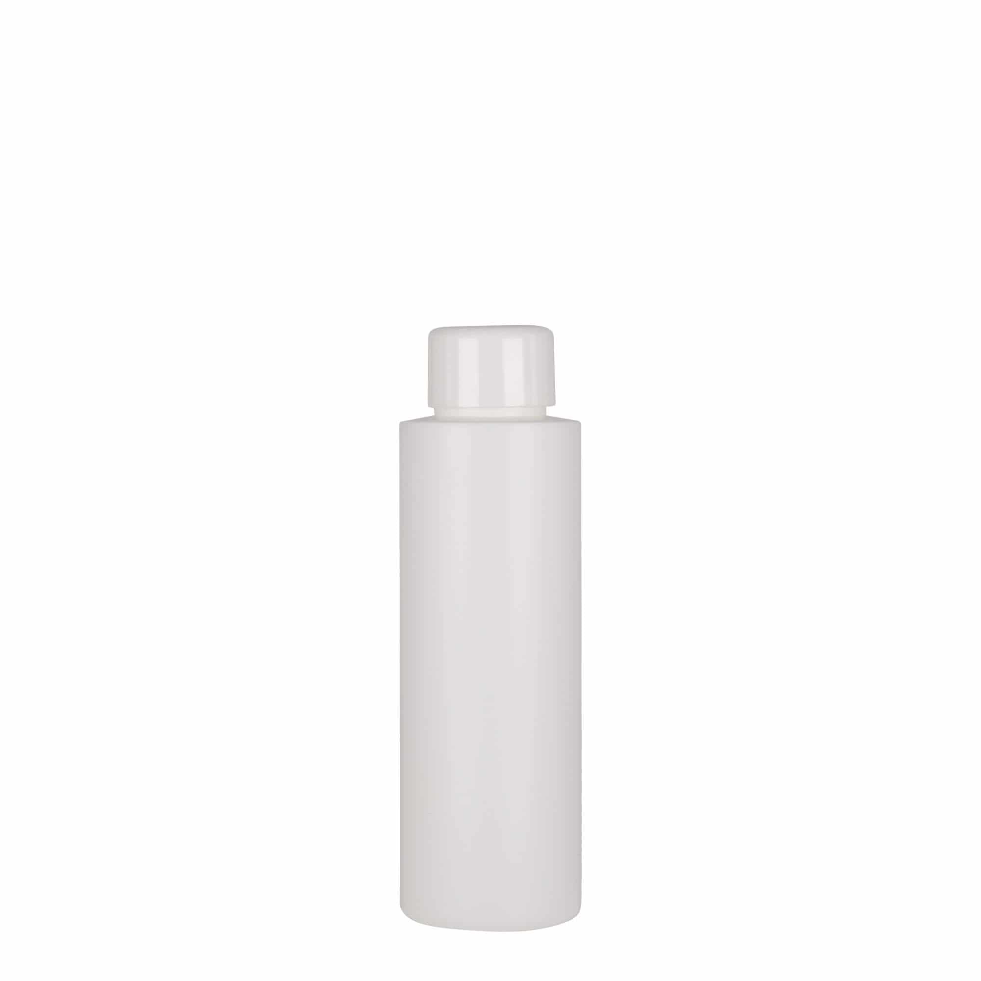 Plastična flaša 100 ml 'Pipe', HDPE, bijela, otvor: GPI 24/410