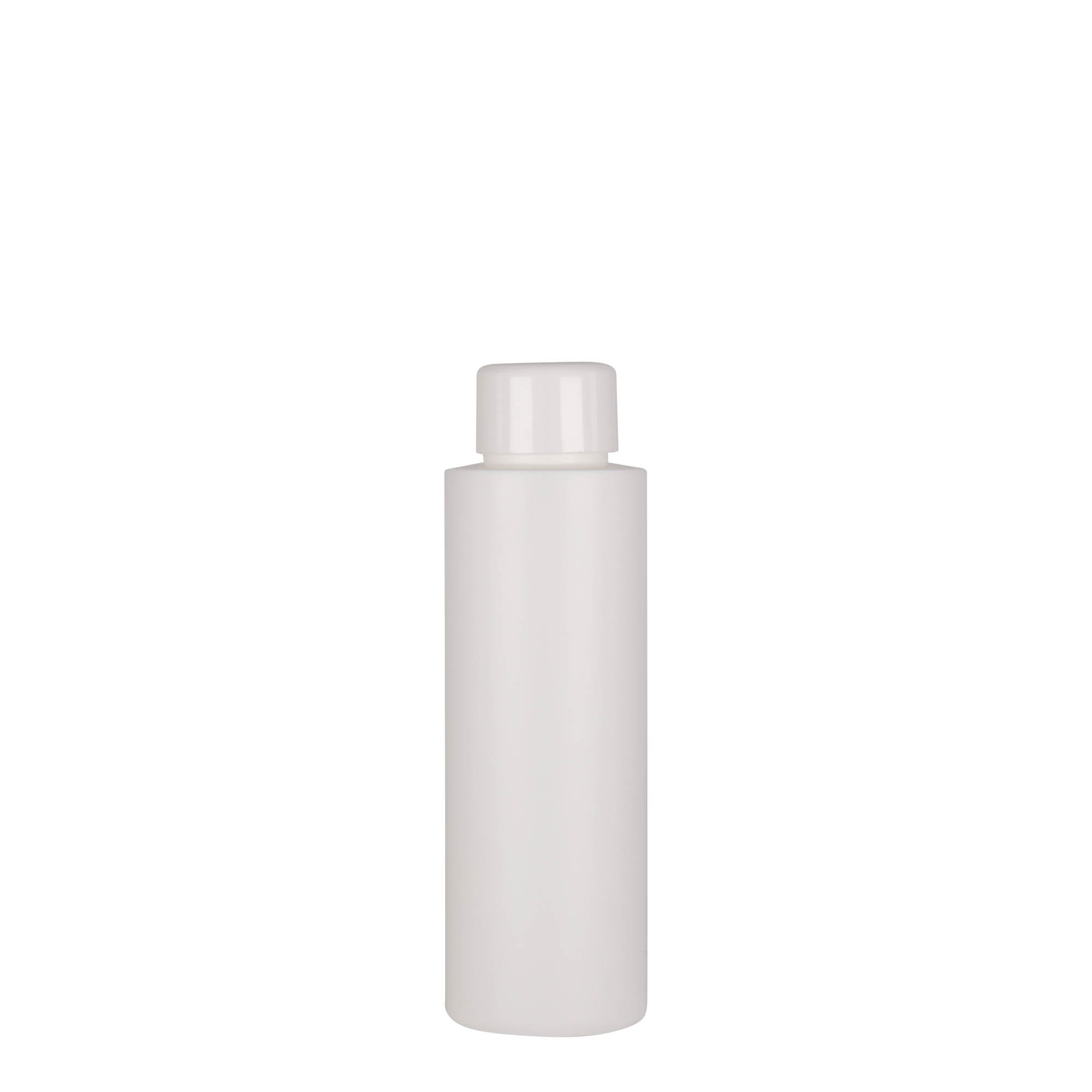 100 ml plastična boca 'Pipe', HDPE, bijela, grlo: 24/410