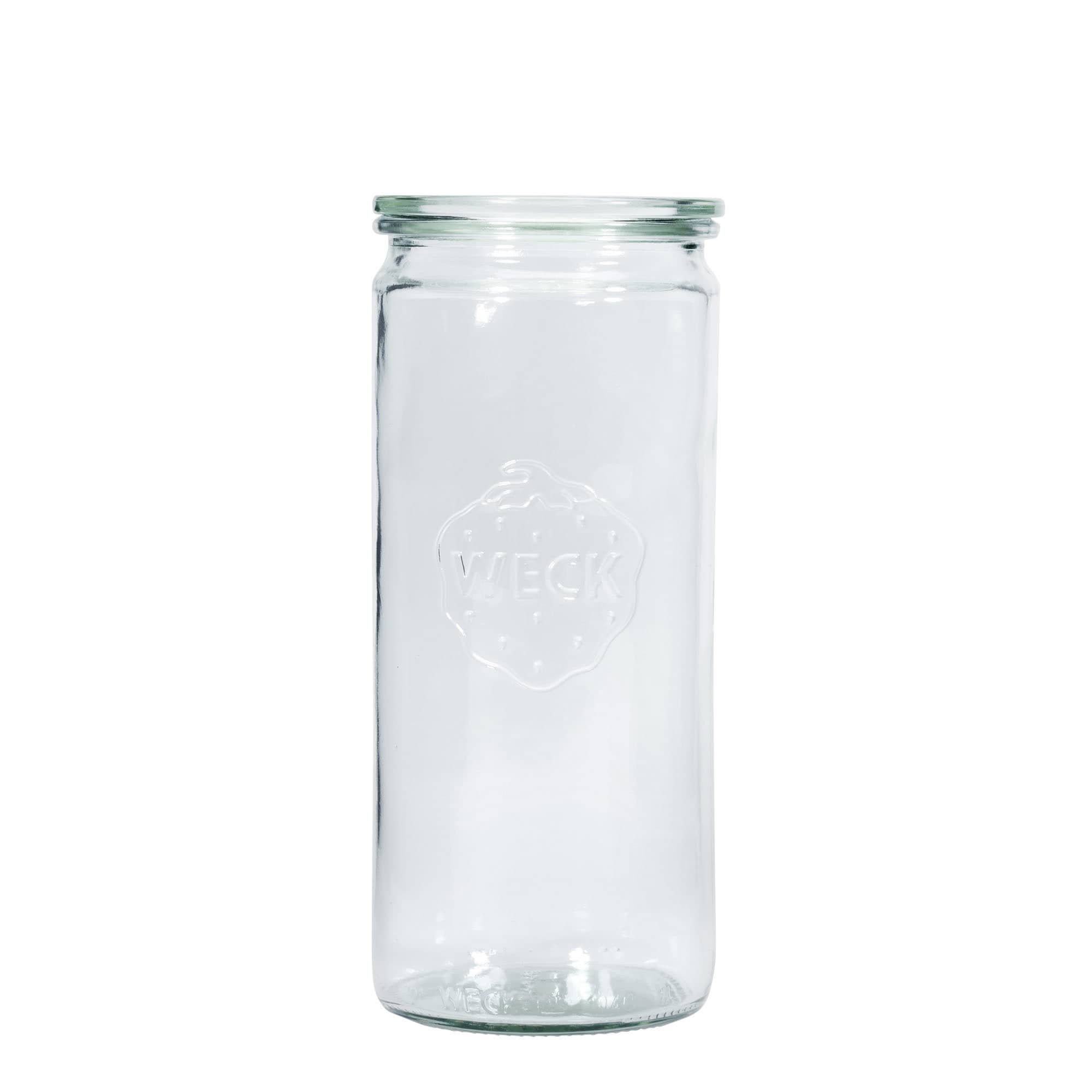 1.040 ml WECK cilindrična staklenka, otvor: okrugli rub