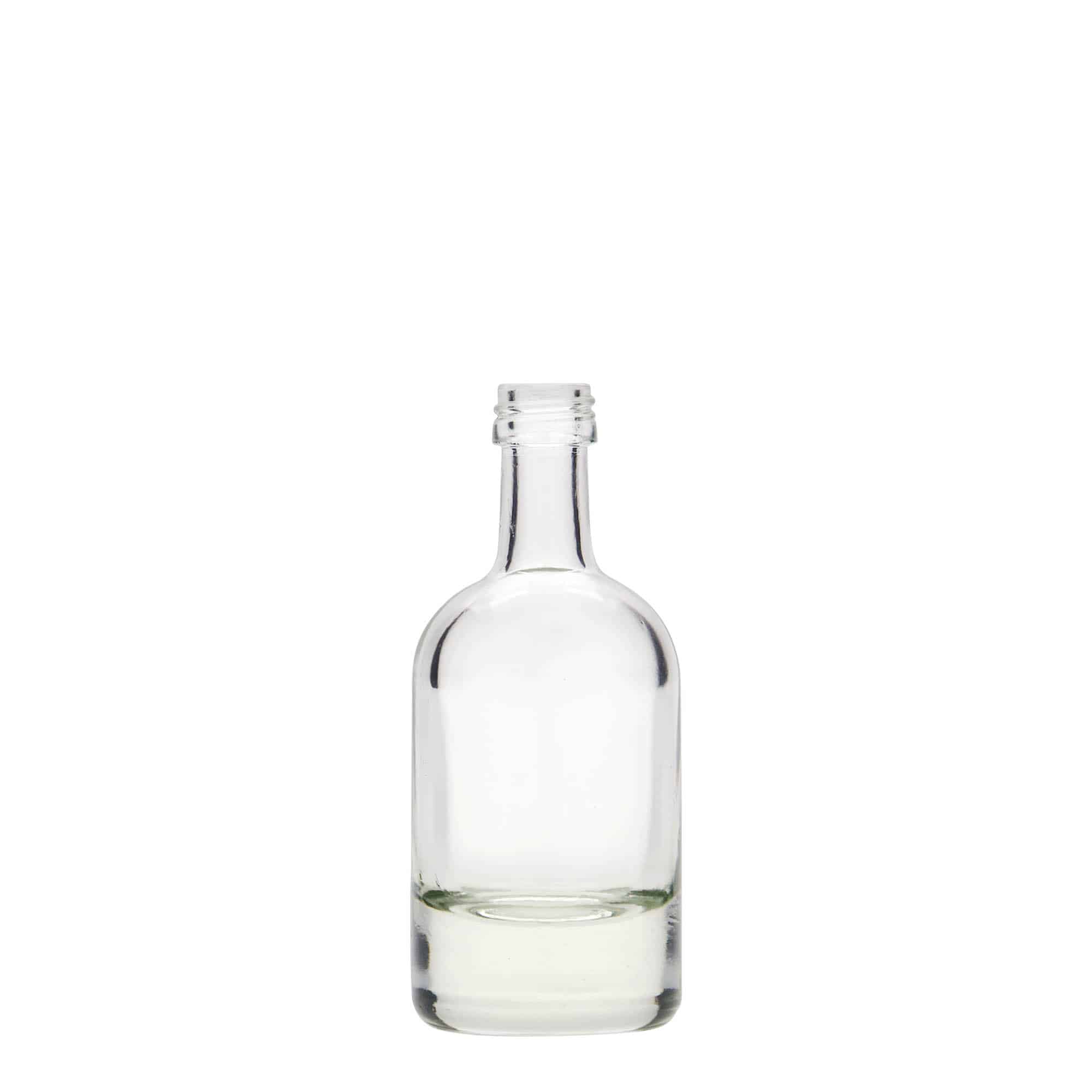 Staklena flaša 50 ml 'Linea Uno', otvor: PP 18