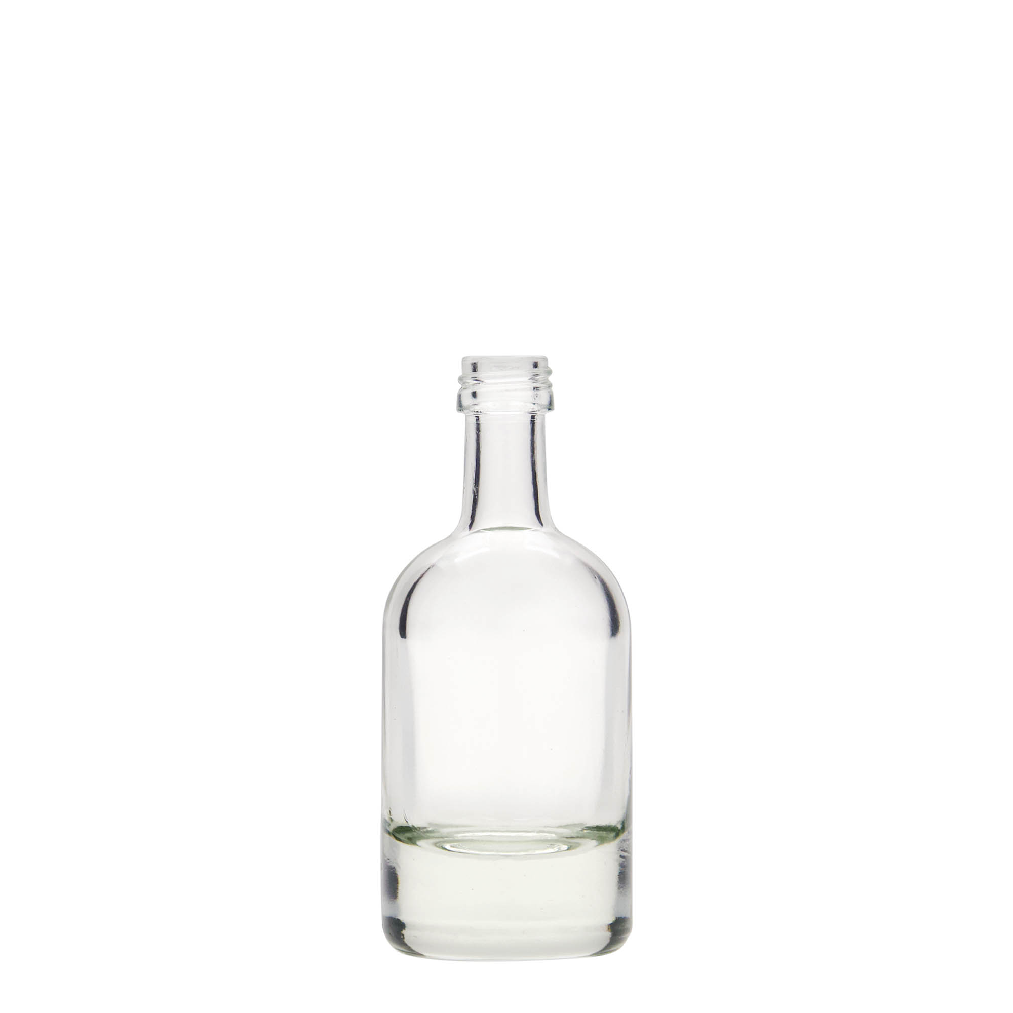50 ml staklena boca 'Linea Uno', grlo: PP 18 50 ml staklena boca 'Linea Uno', grlo: PP 18