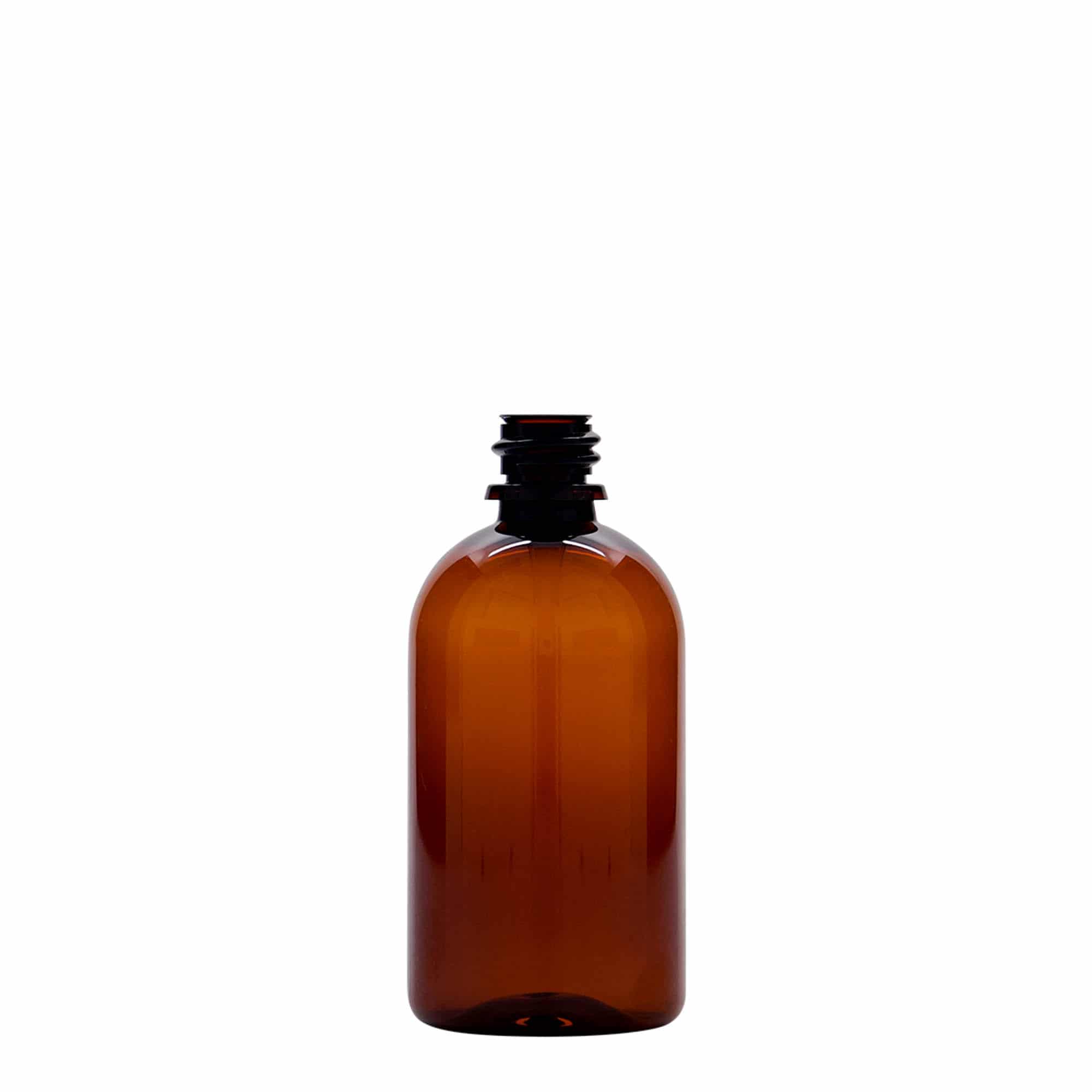 PET medicinska flaša 100 ml 'Easy Living', smeđa, plastika, otvor: DIN 18 PET medicinska flaša 100 ml 'Easy Living', smeđa, plastika, otvor: DIN 18