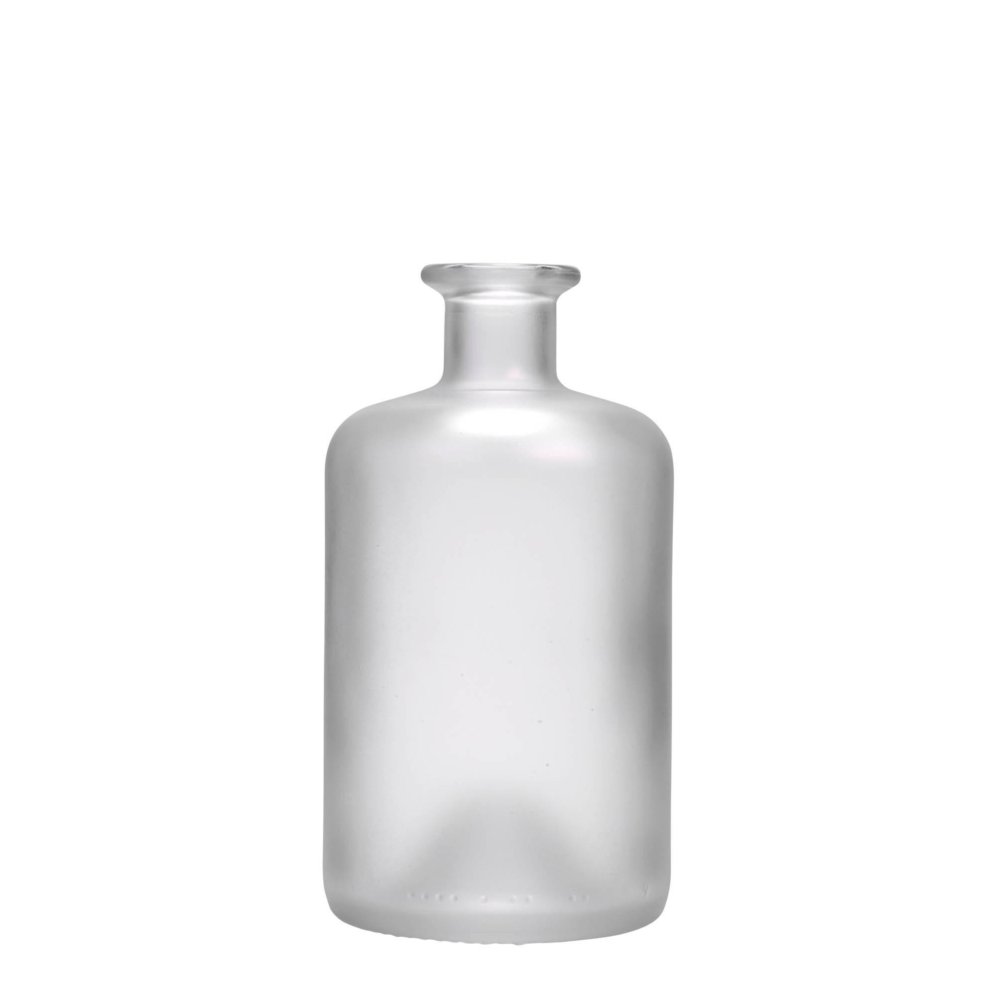500 ml staklena boca apotekarska, zamrznuta, grlo: pluta