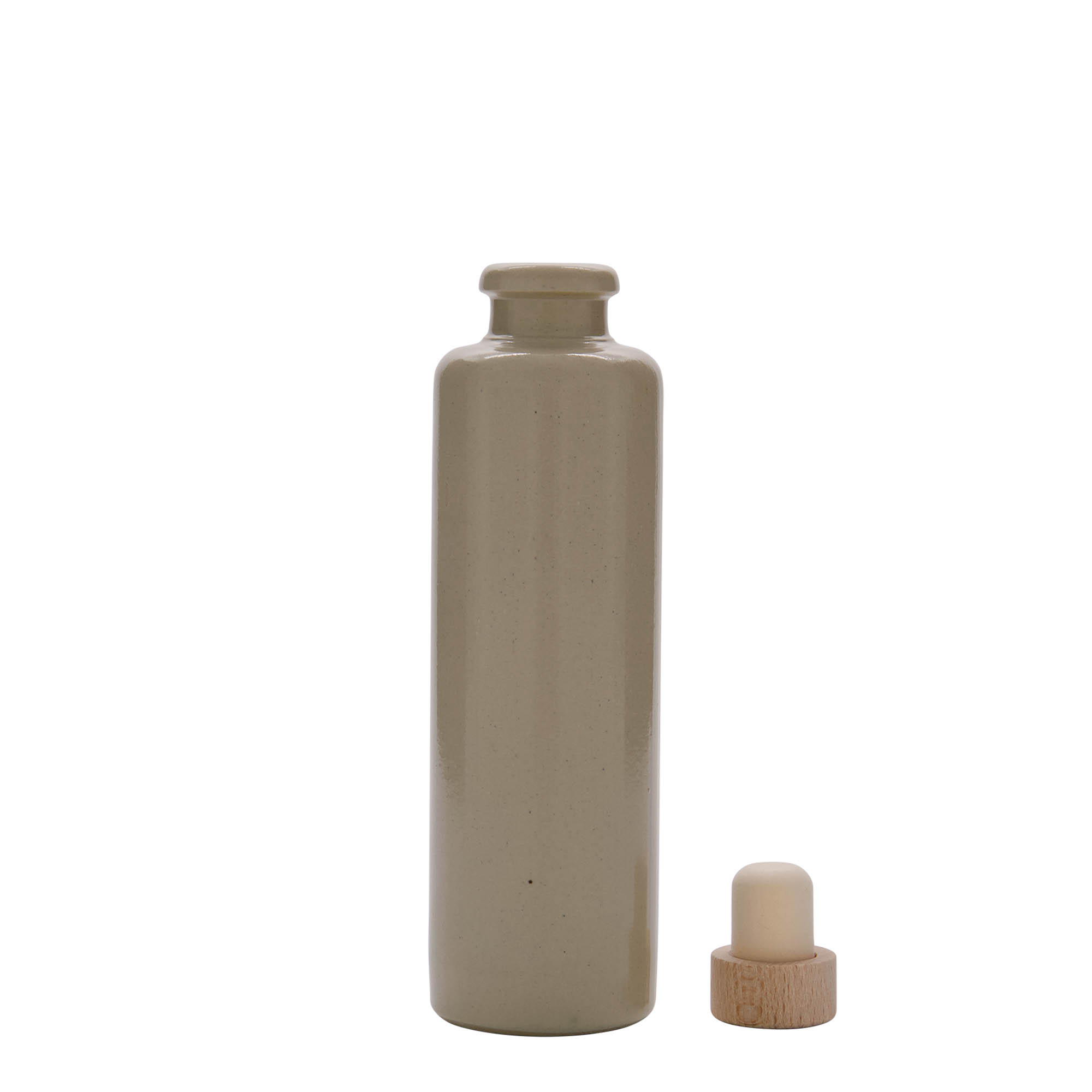200 ml glineni vrč, kamenina, bež, otvor: pluta 200 ml glineni vrč, kamenina, bež, otvor: pluta