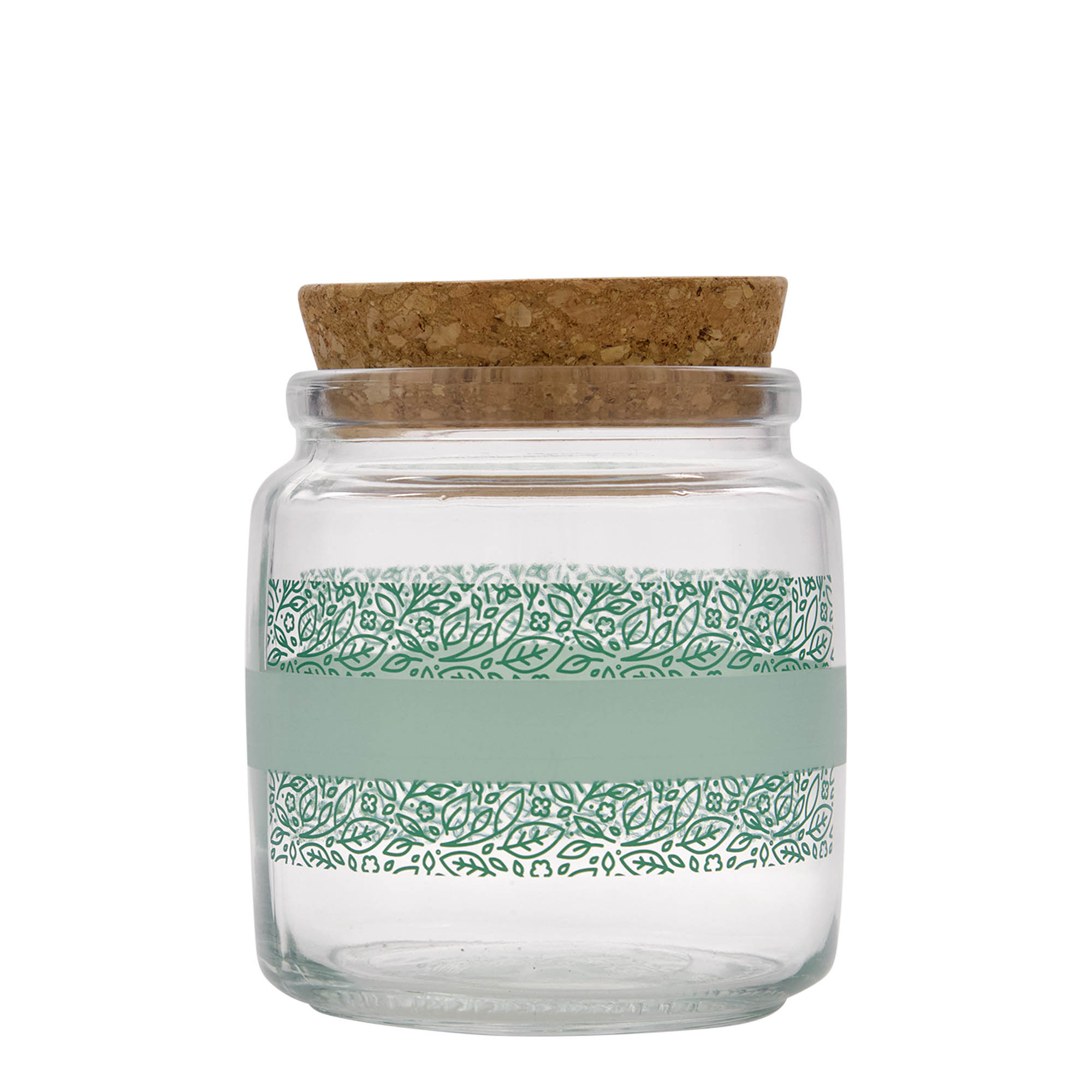 750 ml staklena boca sa čepom 'Giara', motiv: Naturalmente verde, otvor: čep 750 ml staklena boca sa čepom 'Giara', motiv: Naturalmente verde, otvor: čep