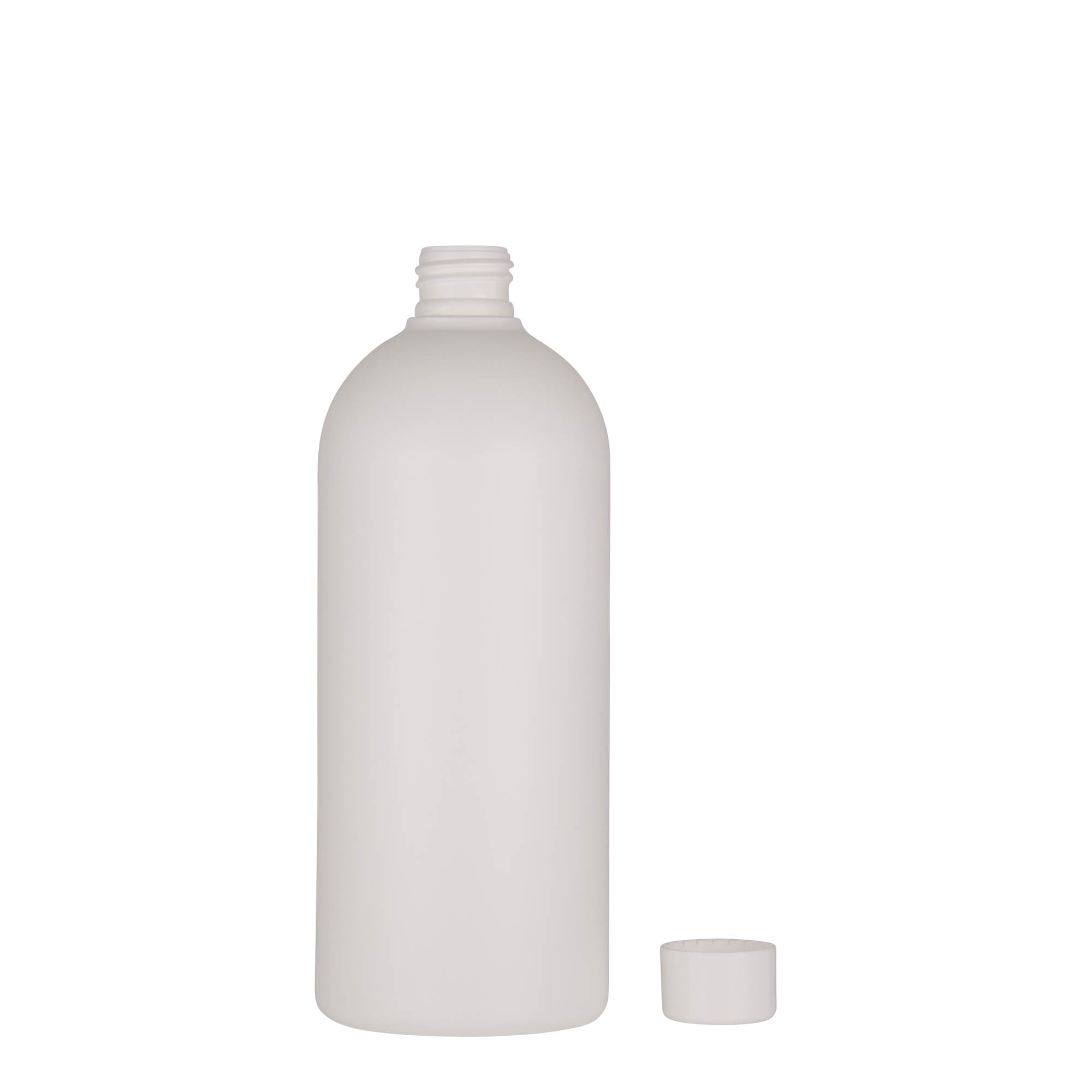 500 ml plastična boca 'Tuffy', HDPE, bijela, grlo: 24/410