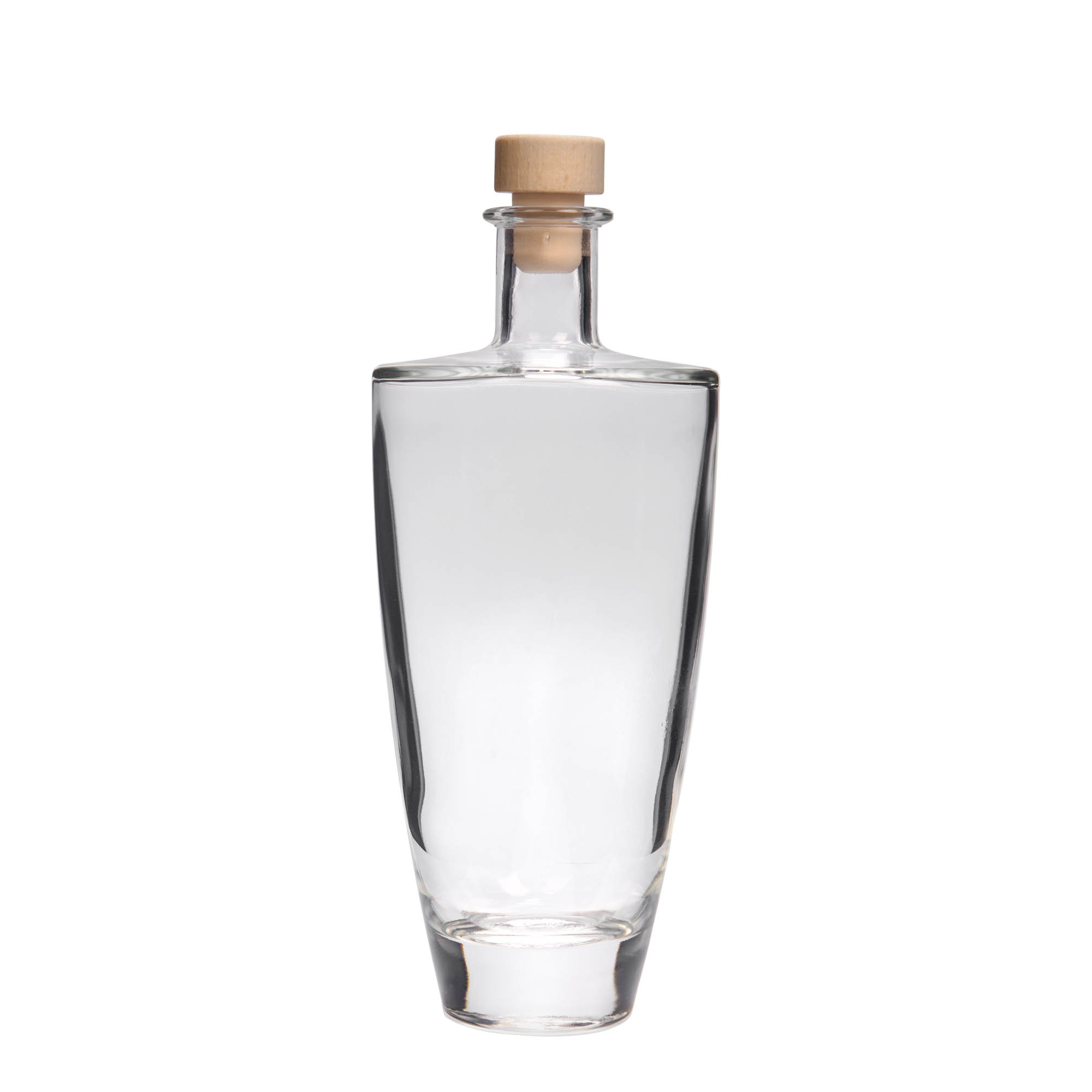 500 ml staklena boca 'Vanessa', ovalna, grlo: pluta 500 ml staklena boca 'Vanessa', ovalna, grlo: pluta