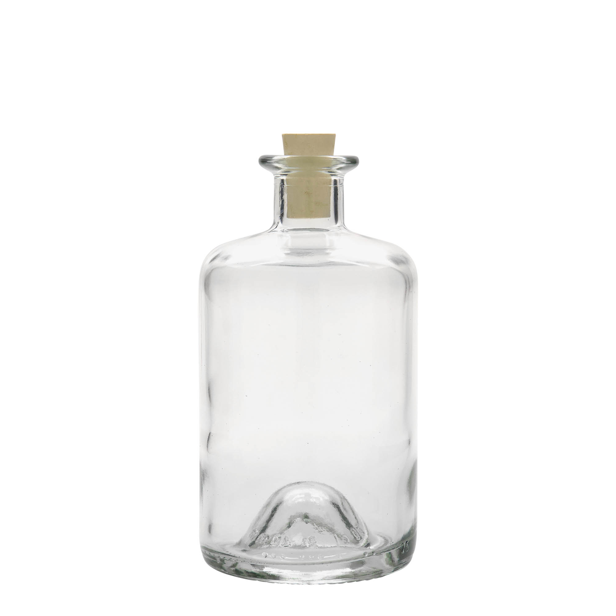 500 ml staklena boca apotekarska, otvor: pluta 500 ml staklena boca apotekarska, otvor: pluta