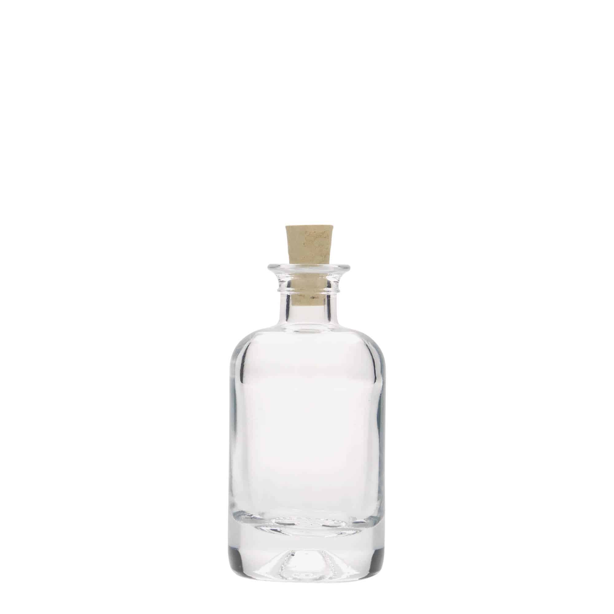 Staklena apotekarska flaša 40 ml, otvor: Pluto
