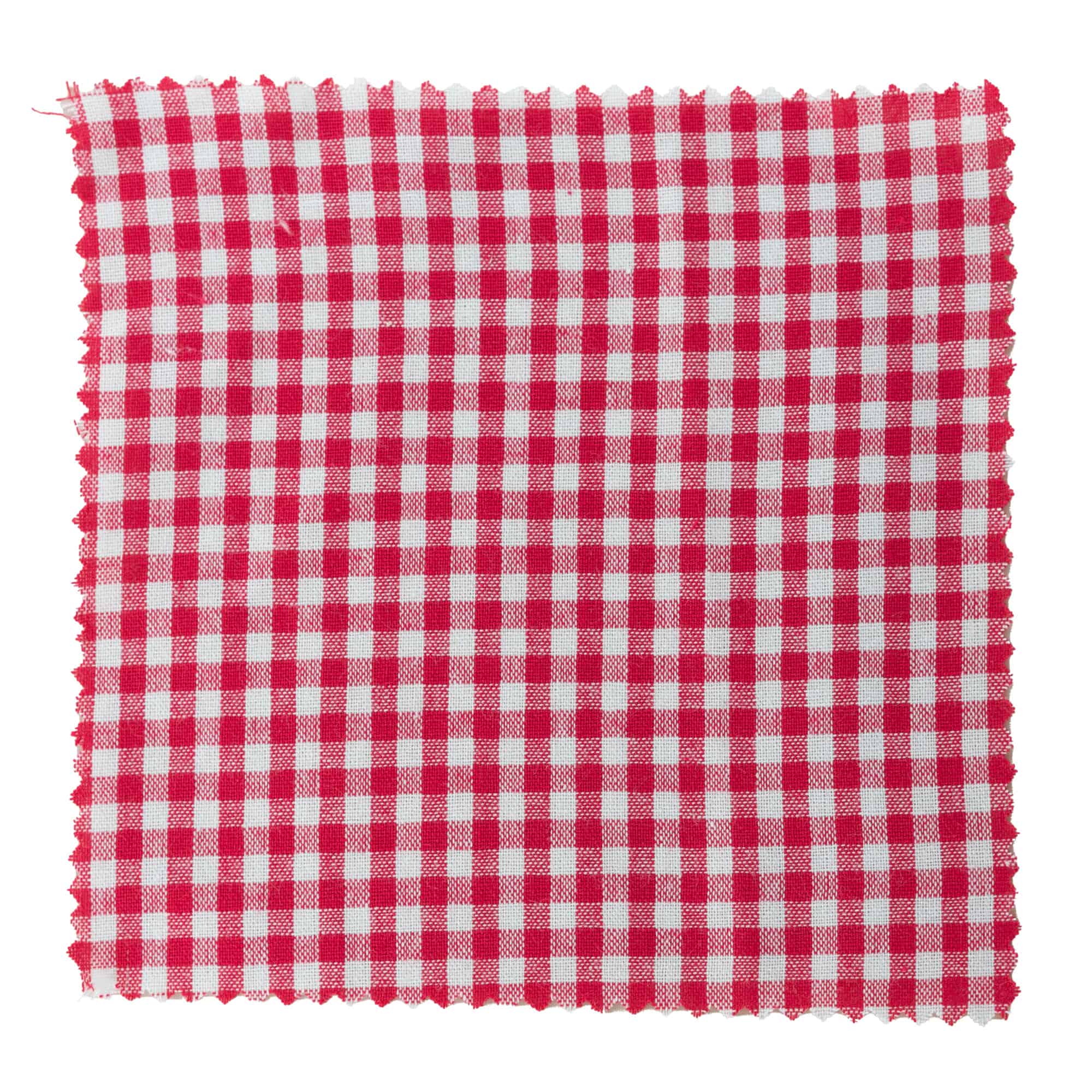 Tkanina podmetač karo 15x15, kvadratni, tekstil, crveni, otvor: TO58-TO82
