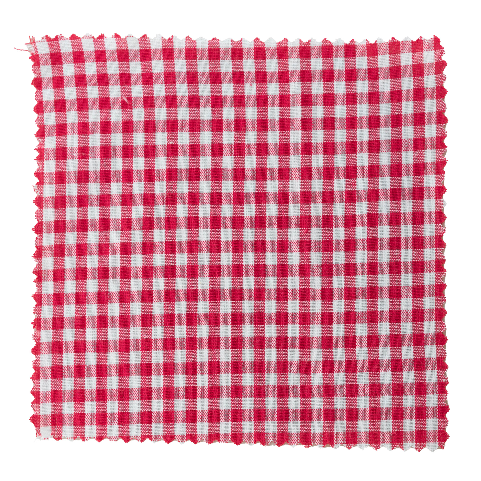 Tkanina podmetač karo 15x15, kvadratni, tekstil, crveni, otvor: TO58-TO82