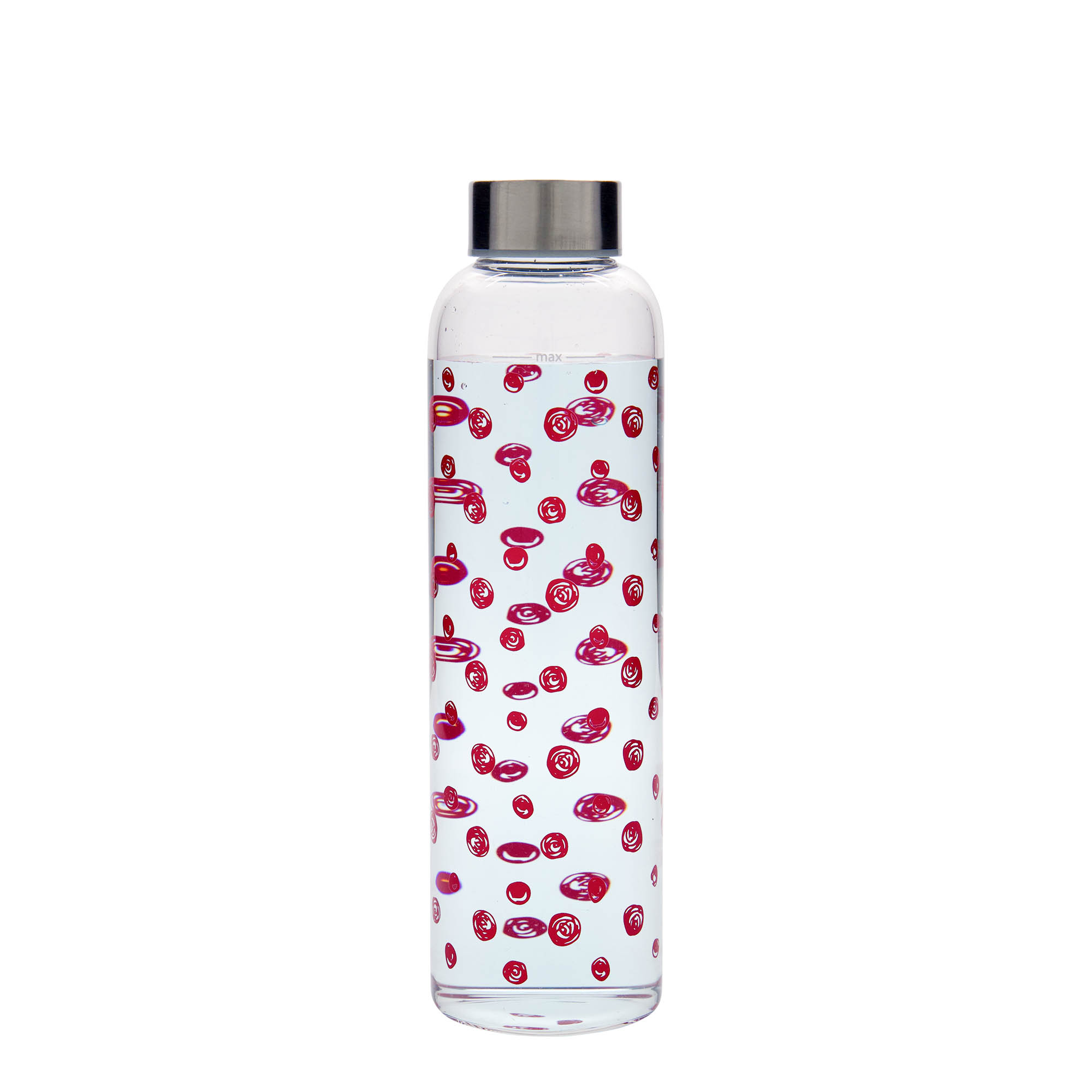 500 ml boca za piće 'Perseus - Crvene tačke', otvor: zatvarač na navoj 500 ml boca za piće 'Perseus - Crvene tačke', otvor: zatvarač na navoj