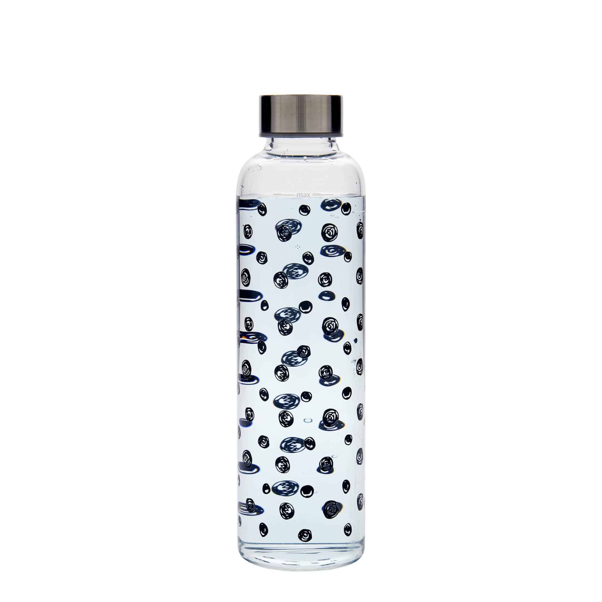 500 ml boca za piće 'Perseus - Crne tačke', otvor: navojni zatvarač