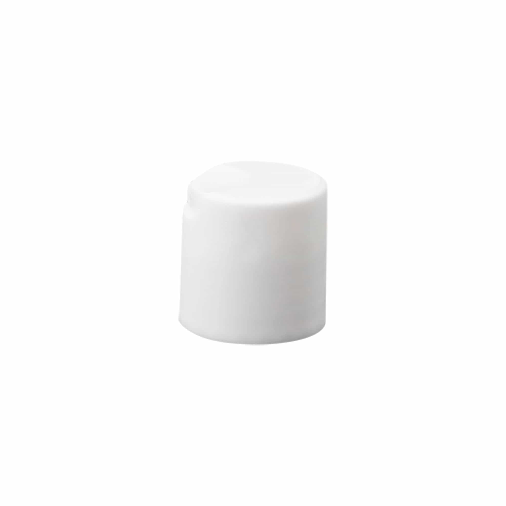 Zatvarač sa navojem Disc Top, PP-plastika, bijeli, za grlo: 24/410