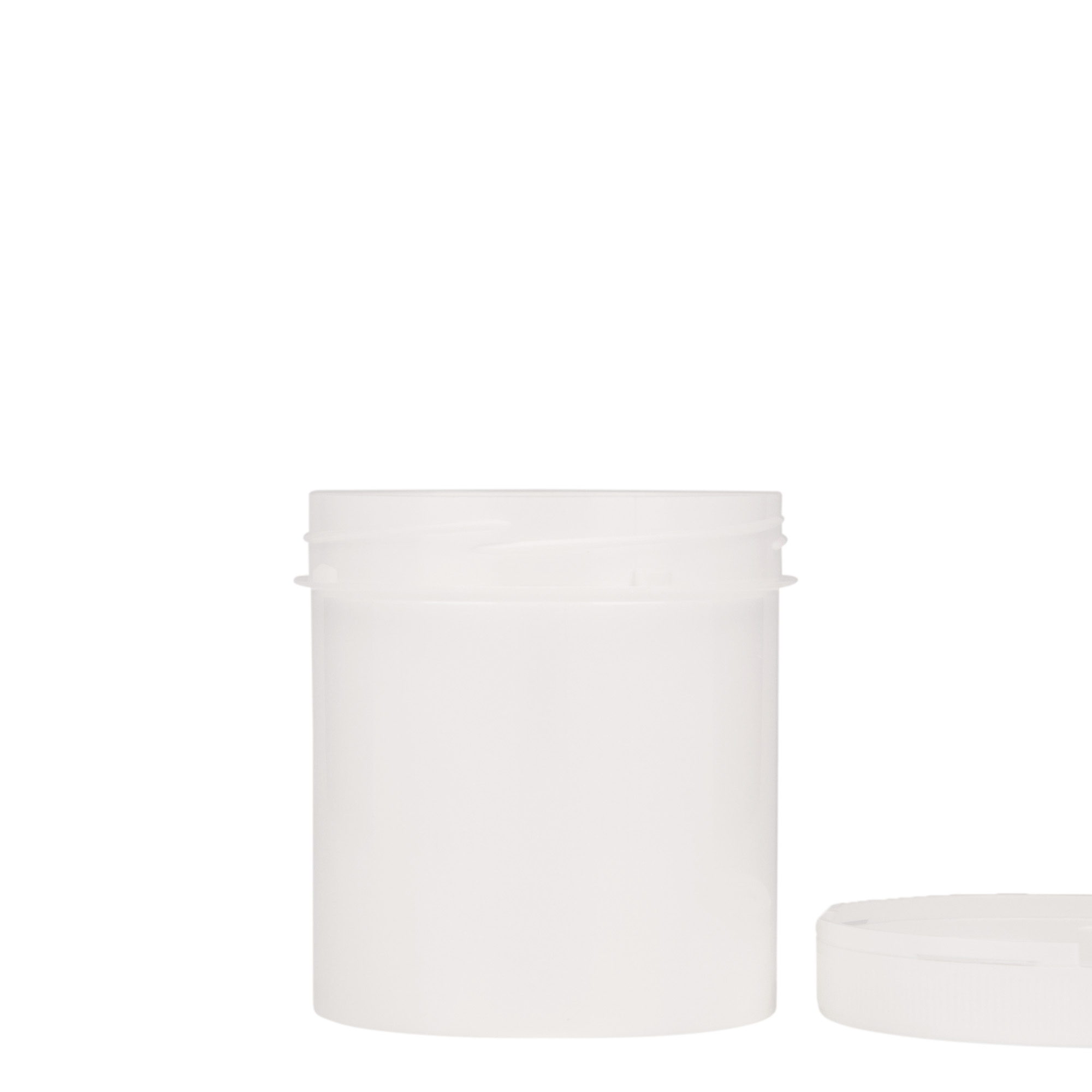 250 ml plastična kutija 'Securilock', PP, bijela, otvor: navojni zatvarač 250 ml plastična kutija 'Securilock', PP, bijela, otvor: navojni zatvarač