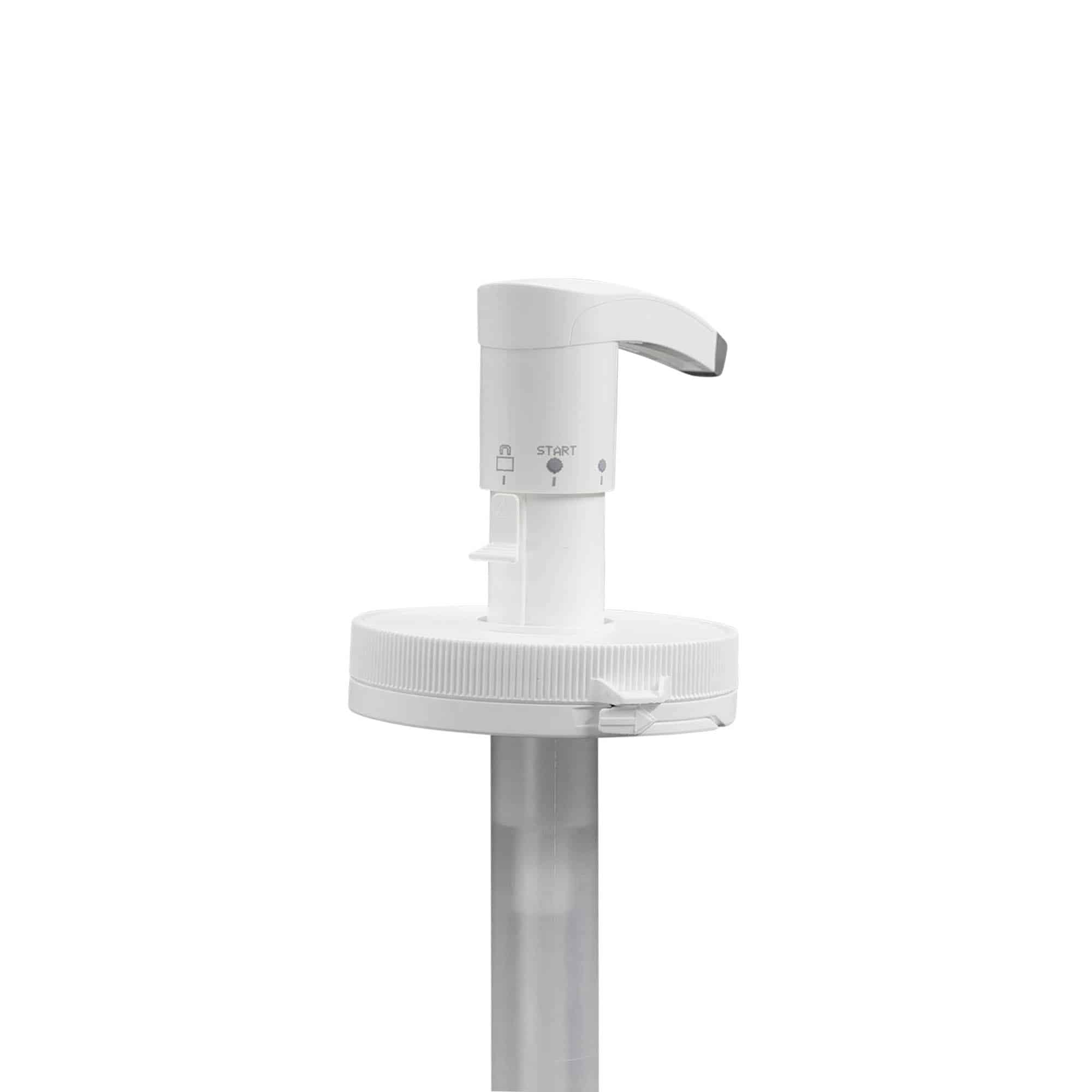 Dozirna pumpa za 655 ml „Securibox“, PE-plastika, bijela, za otvor: navojni zatvarač