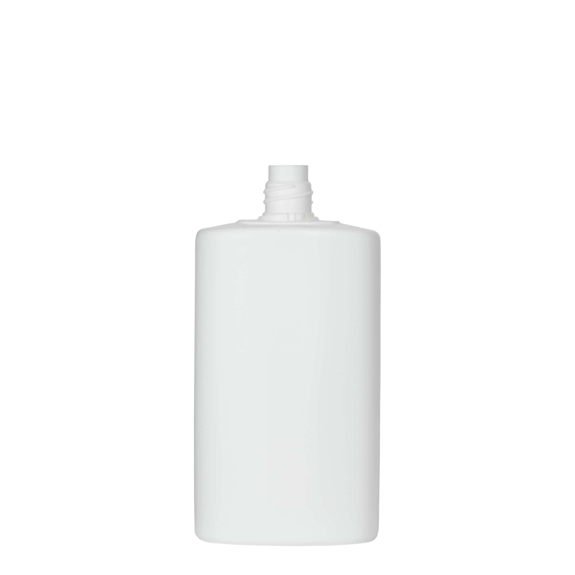Plastična flaša 250 ml 'Indy', ovalna, HDPE, bijela, otvor: Navojni zatvarač Plastična flaša 250 ml 'Indy', ovalna, HDPE, bijela, otvor: Navojni zatvarač