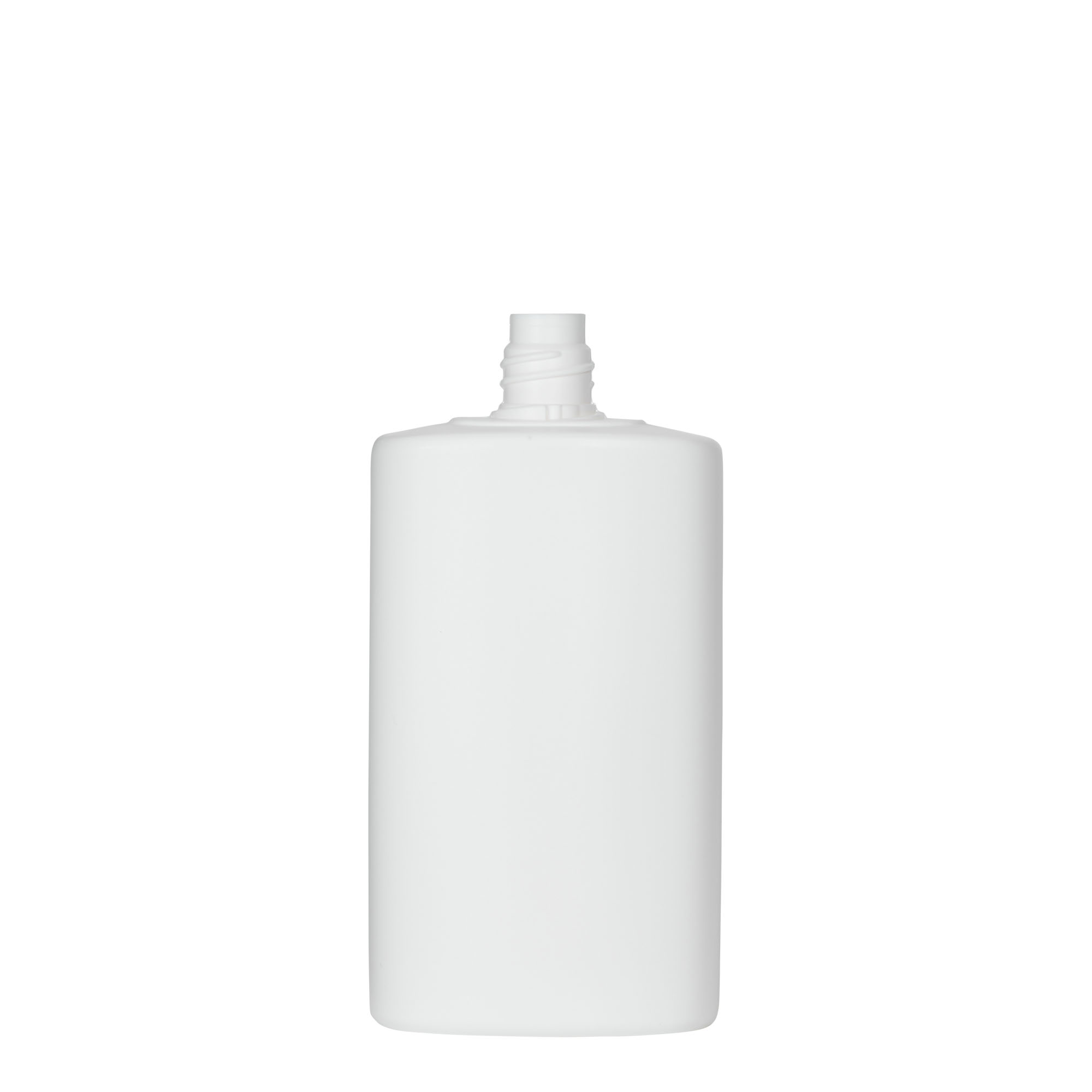 250 ml plastična boca 'Indy', ovalna, HDPE, bijela, grlo: navojni zatvarač