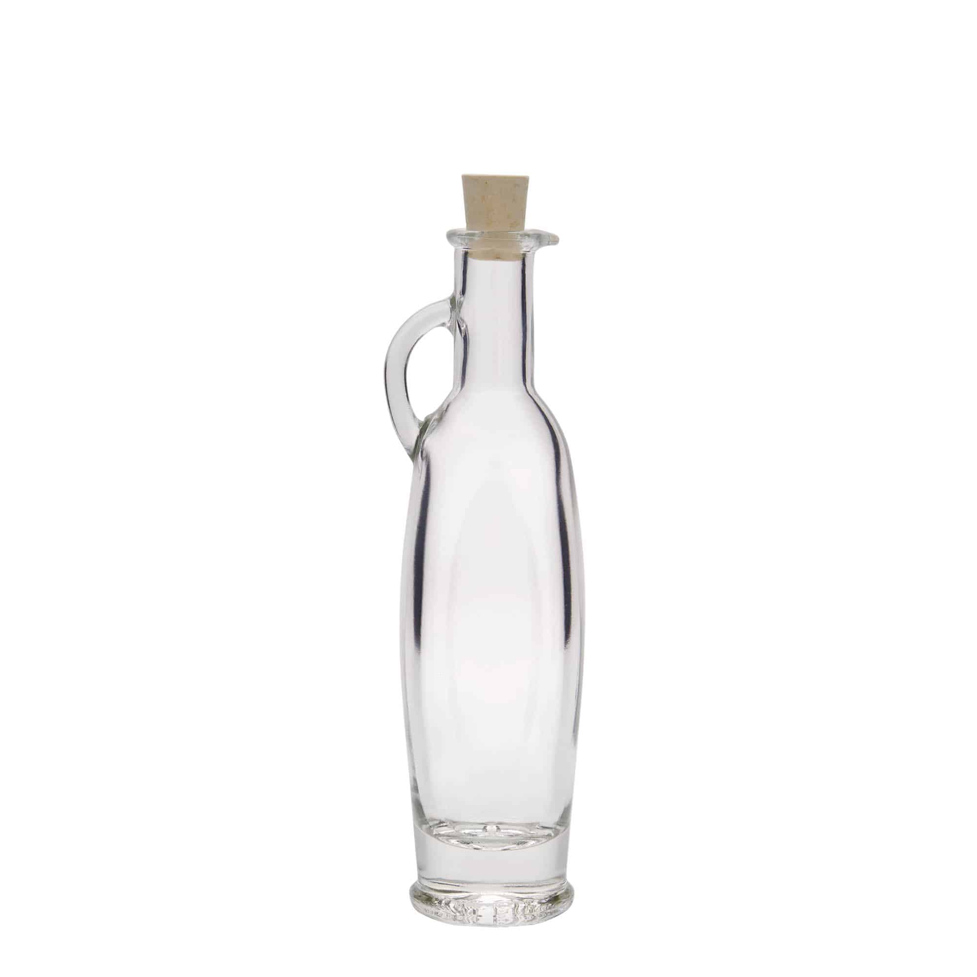 100 ml staklena boca 'Eleganta', ovalna, otvor: čep