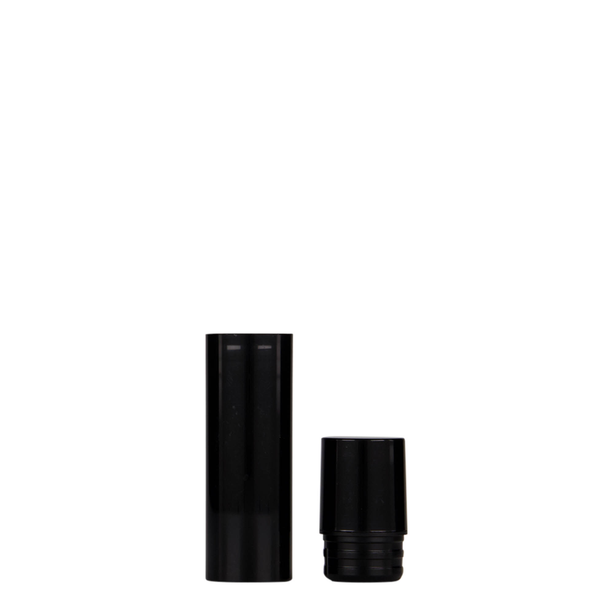 10 ml Airless dozer 'Nano', PP-plastika, crna