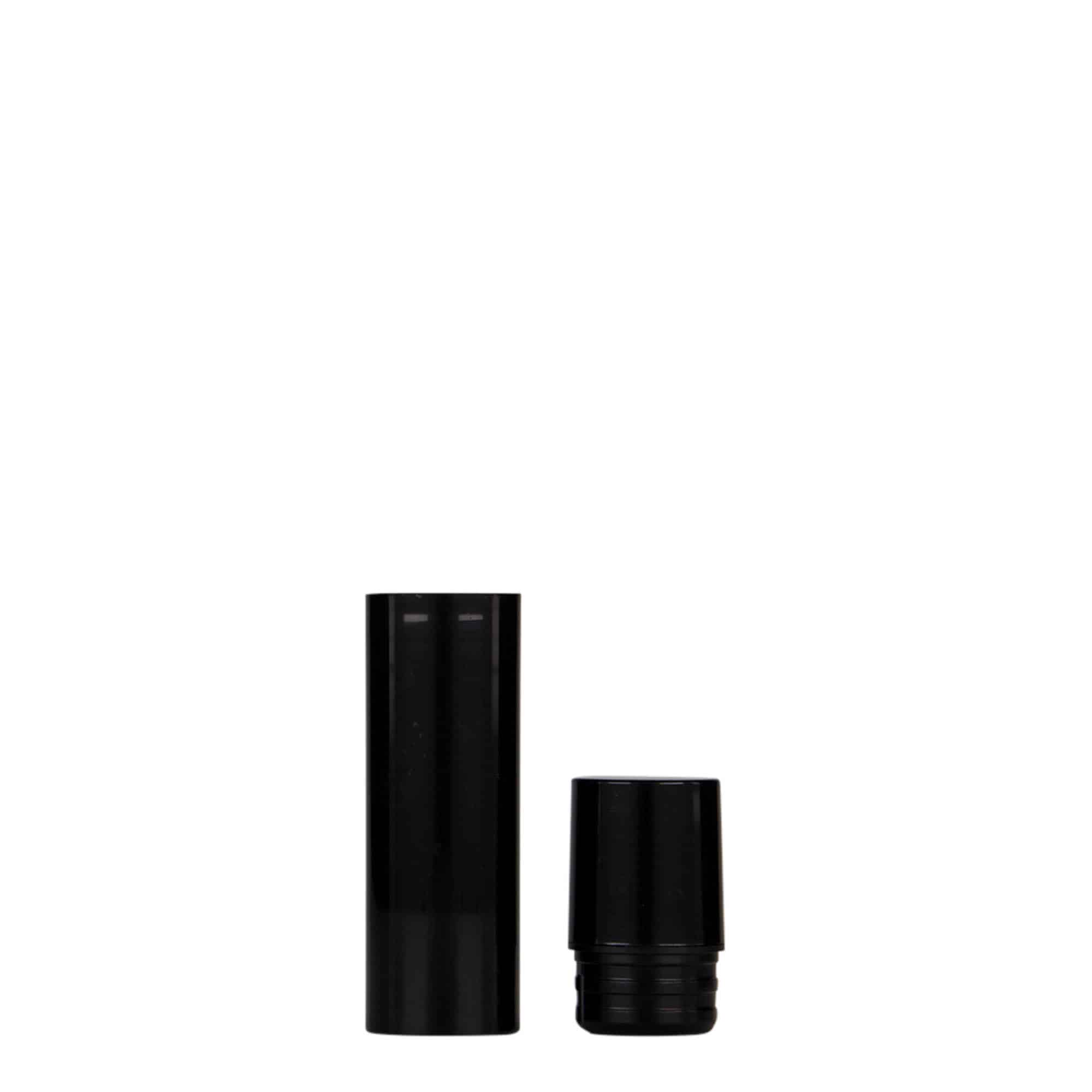 10 ml Airless dozer 'Nano', PP-plastika, crna 10 ml Airless dozer 'Nano', PP-plastika, crna