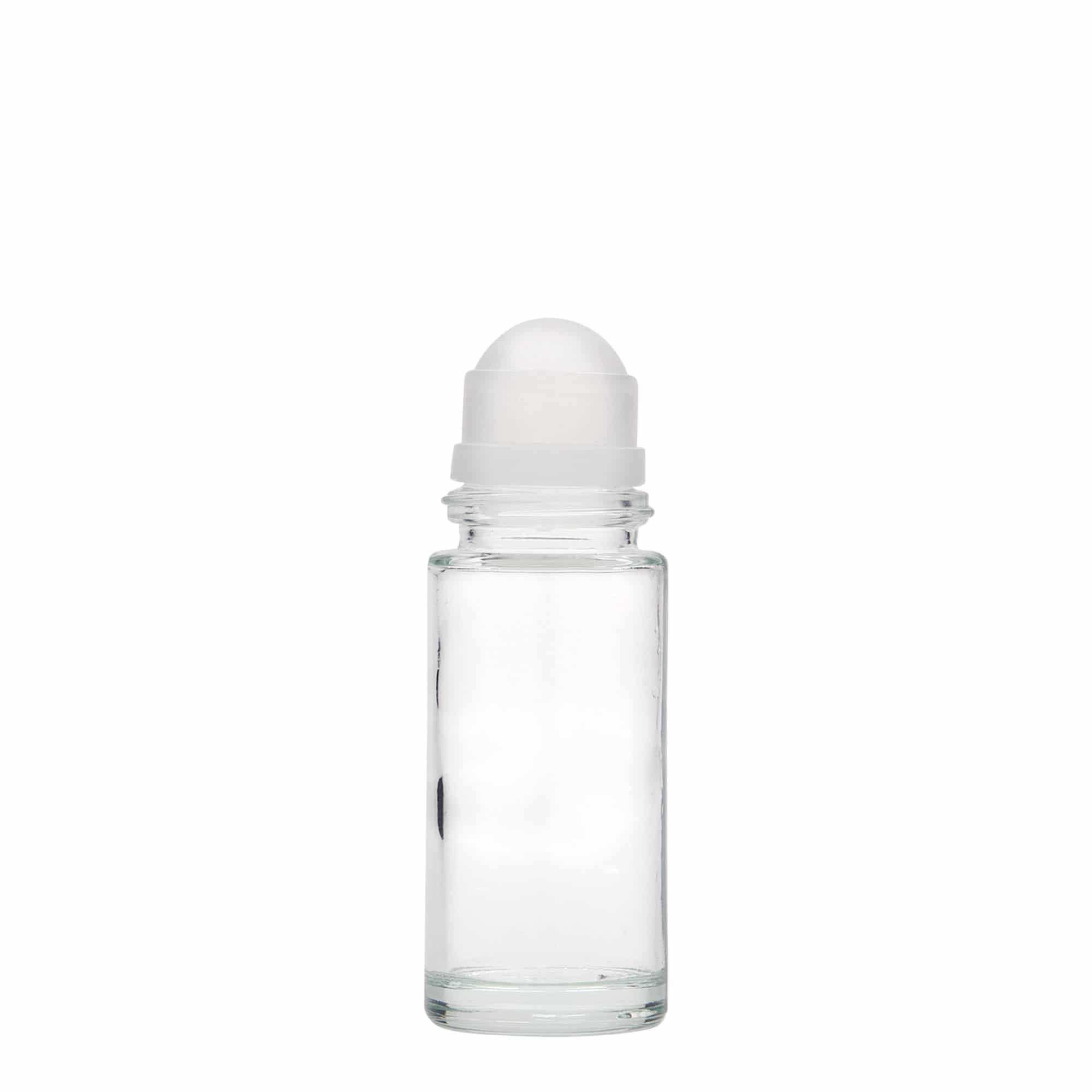 50 ml roll-on boca, staklo, otvor: navojni poklopac