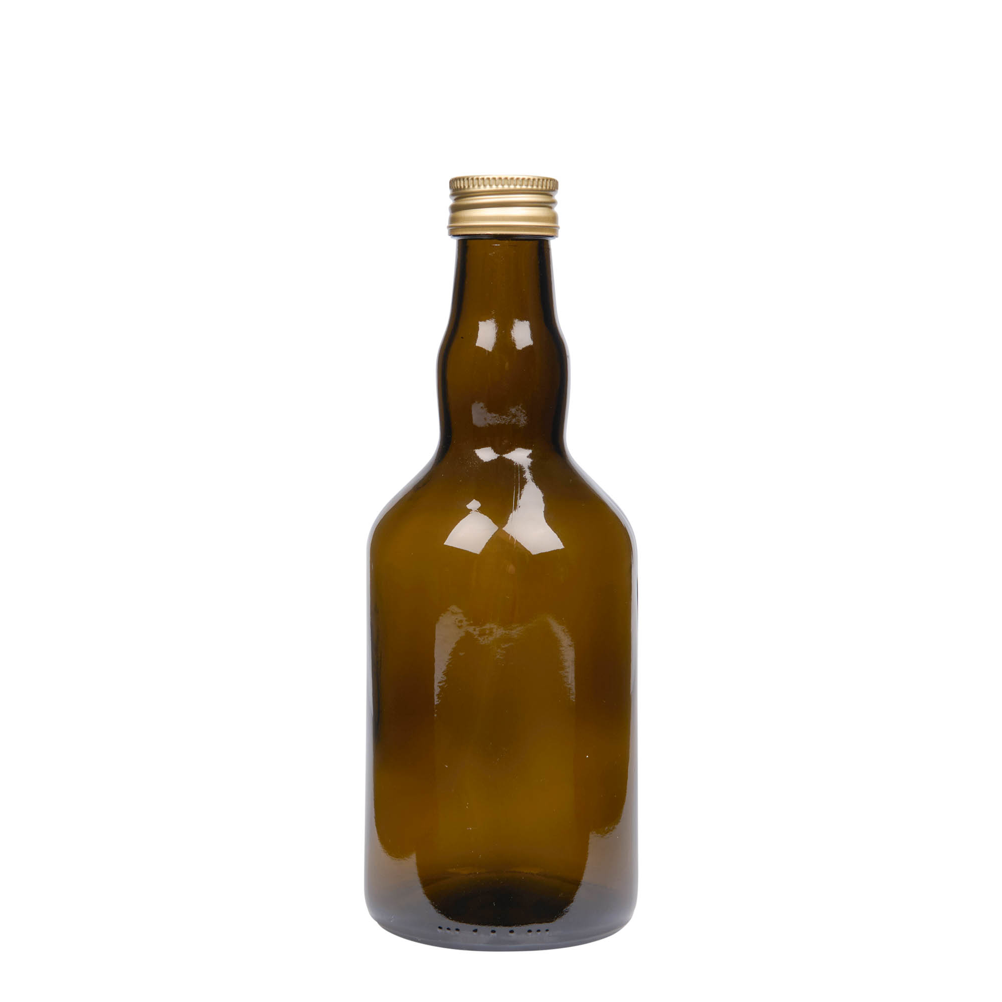 500 ml staklena boca 'Olona', antikno zelena, grlo: PP 31,5