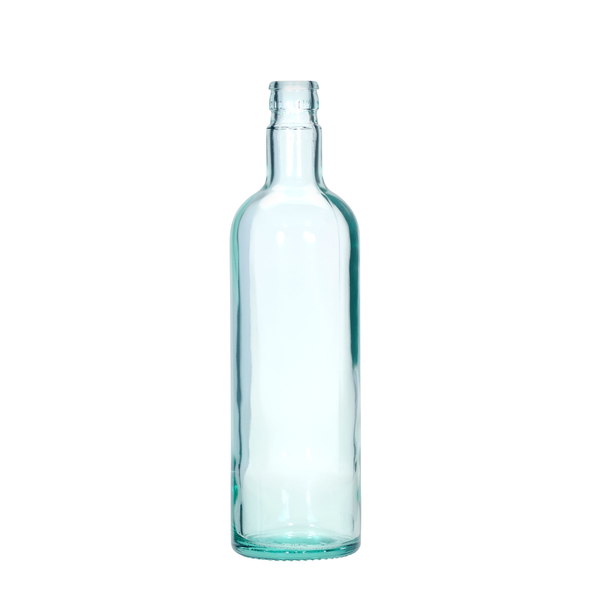 750 ml boca za sirće/ulje 'Willy New', staklo, svijetlo zelena, grlo: DOP