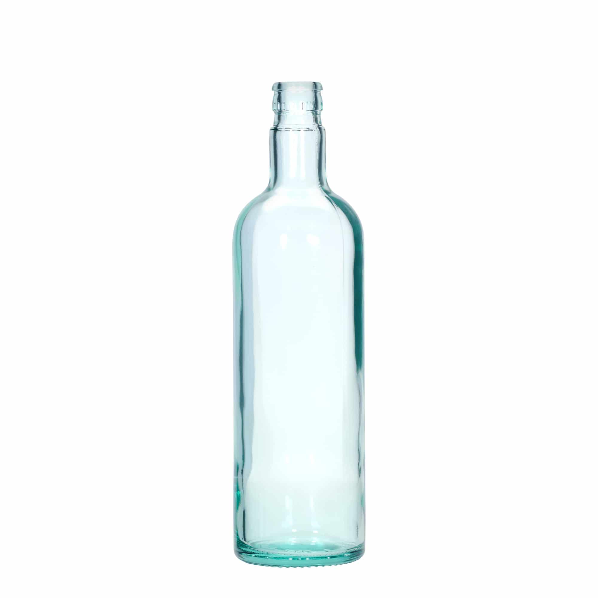 750 ml boca za sirće/ulje 'Willy New', staklo, svijetlo zelena, grlo: DOP