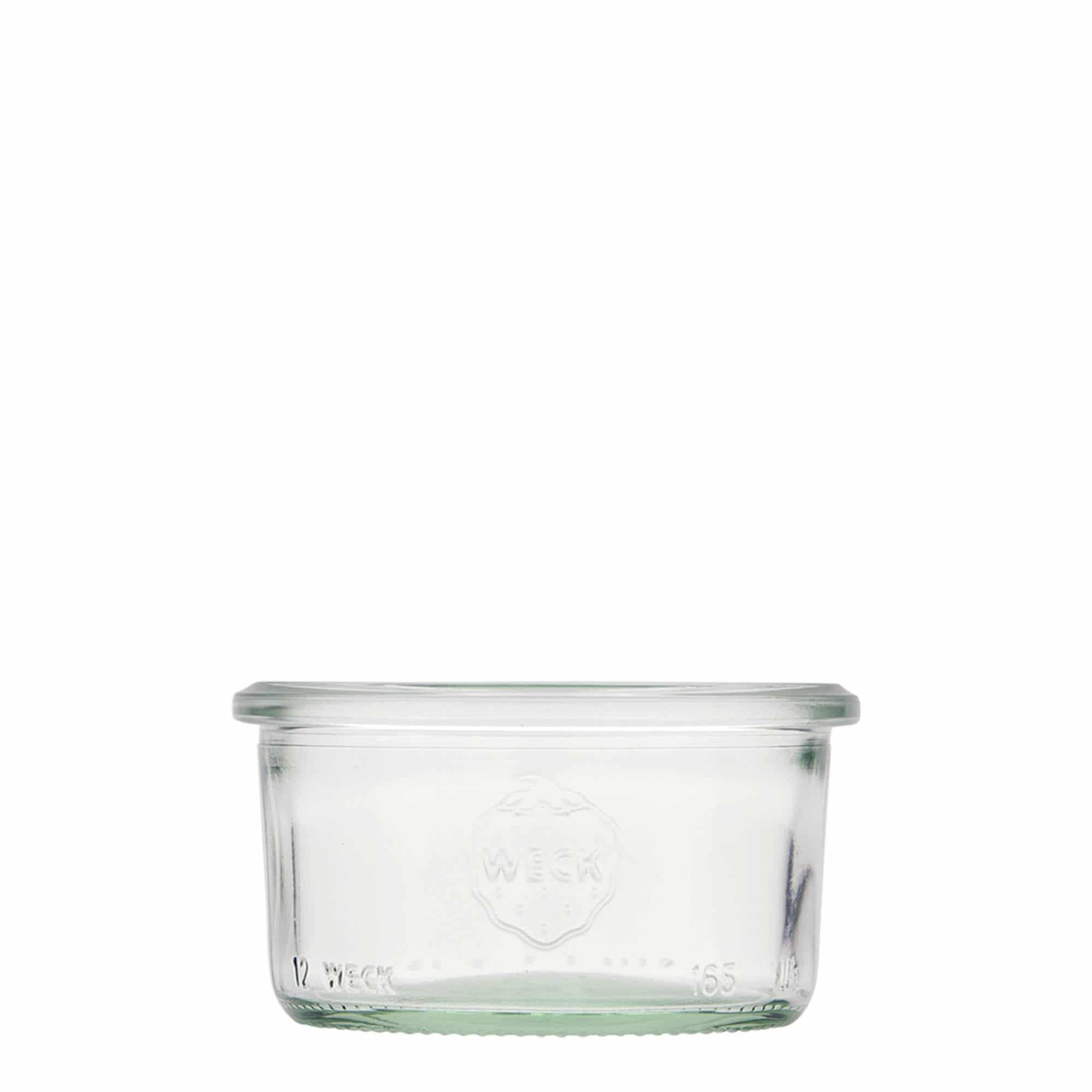 WECK staklenka sa poklopcem 165 ml, otvor: Okrugli rub