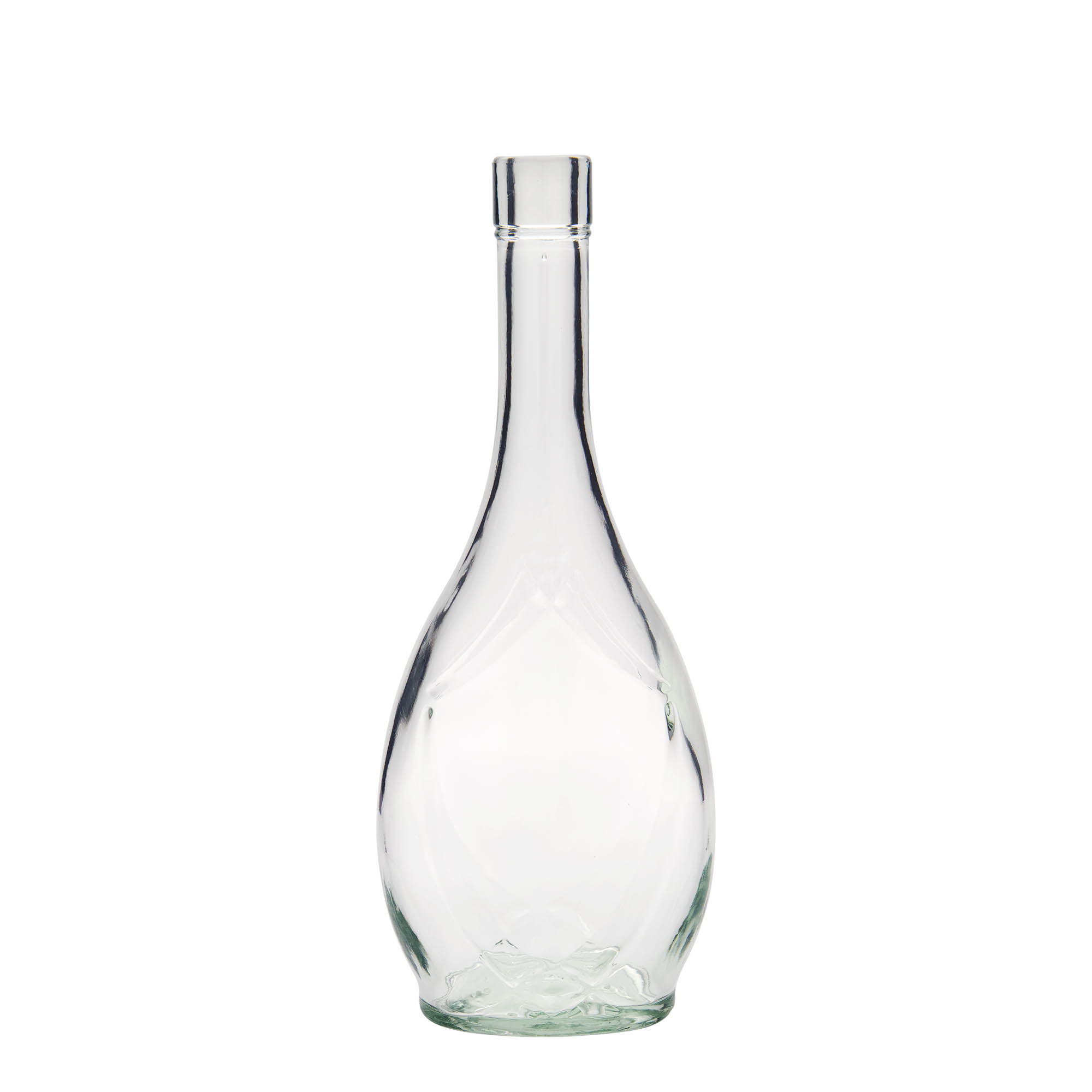 500 ml staklena boca 'Saragossa', ovalna, grlo: plutani čep 500 ml staklena boca 'Saragossa', ovalna, grlo: plutani čep