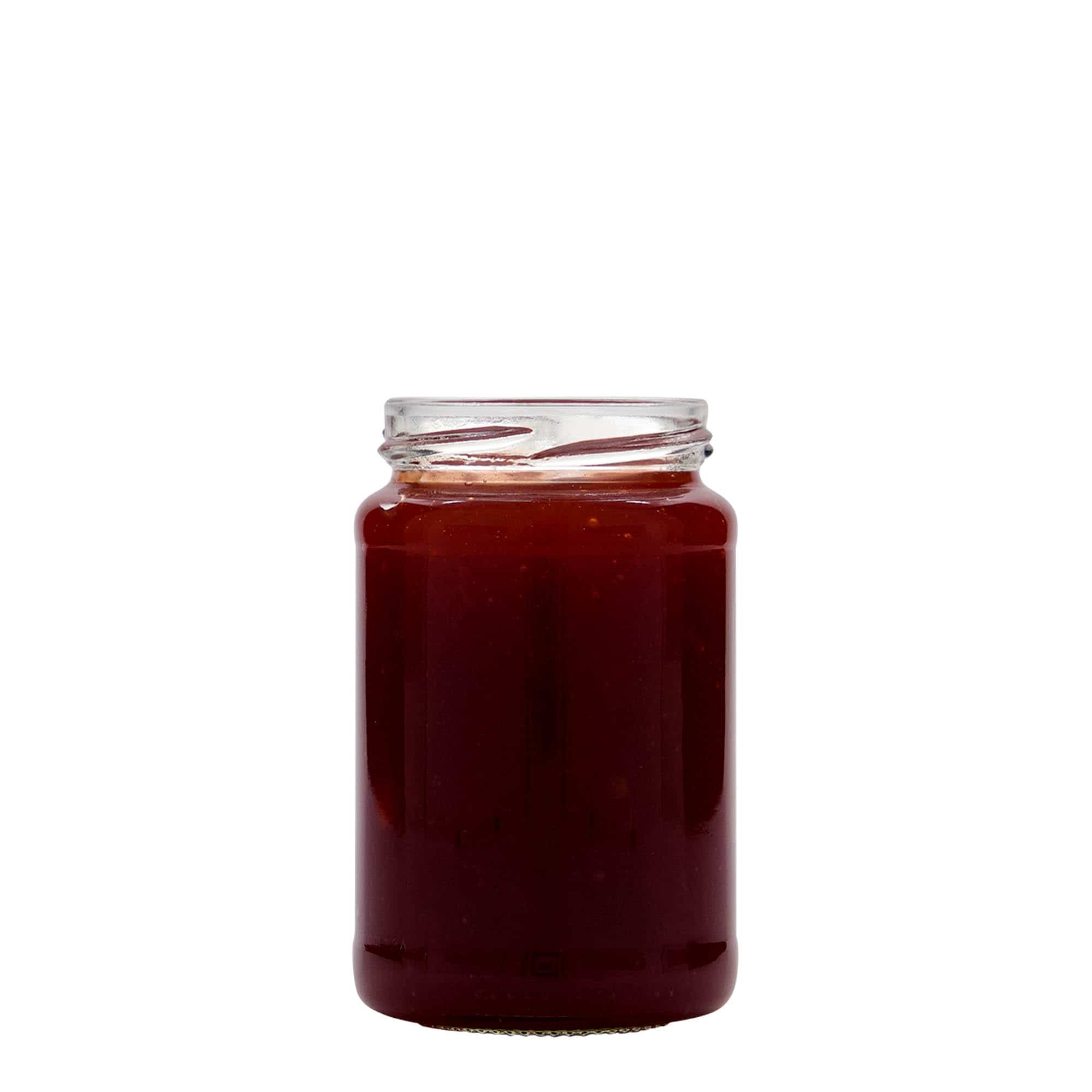 Visoka okrugla staklenka 225 ml, otvor: Twist-Off (TO 58)
