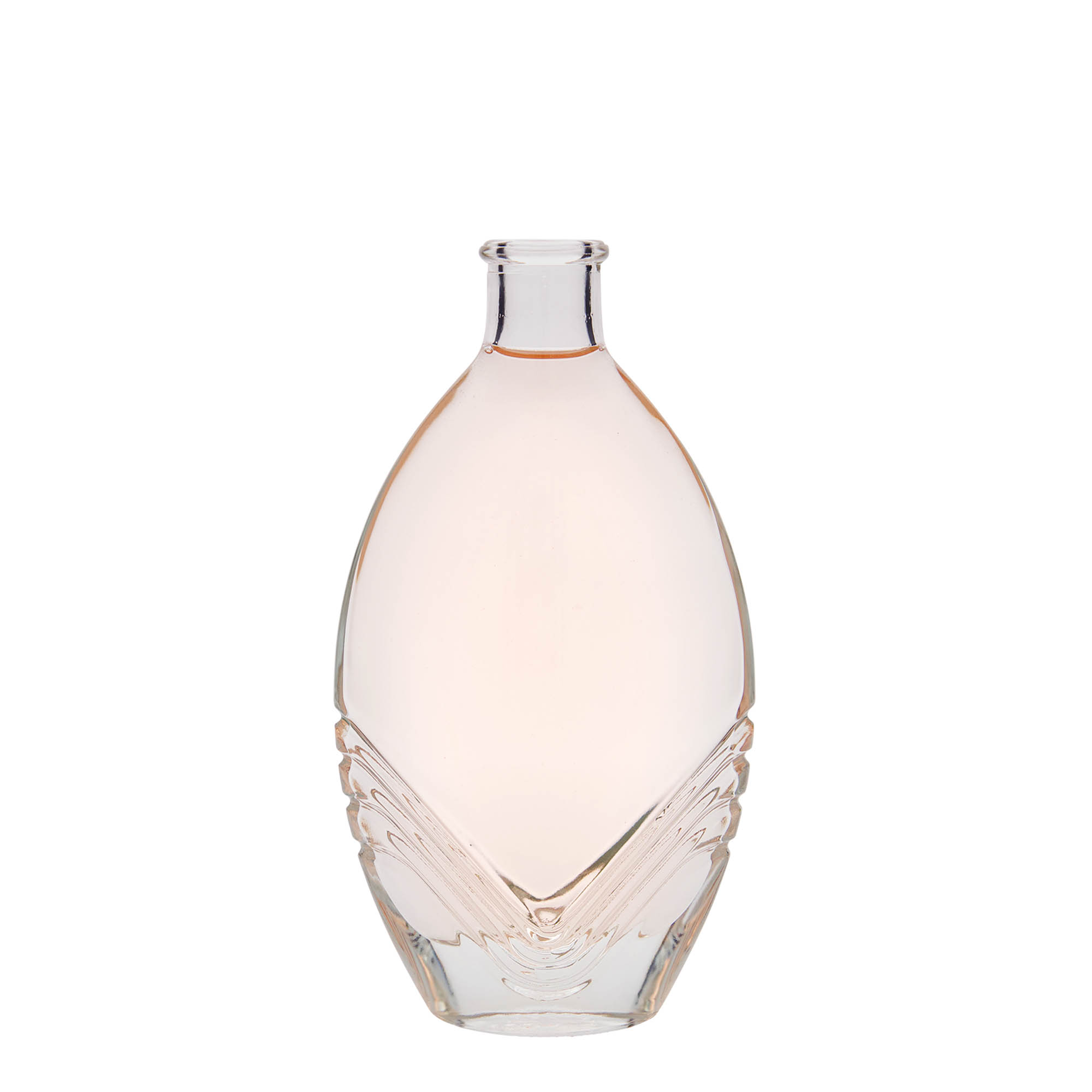 200 ml staklena boca „Florence“, ovalna, otvor: čep