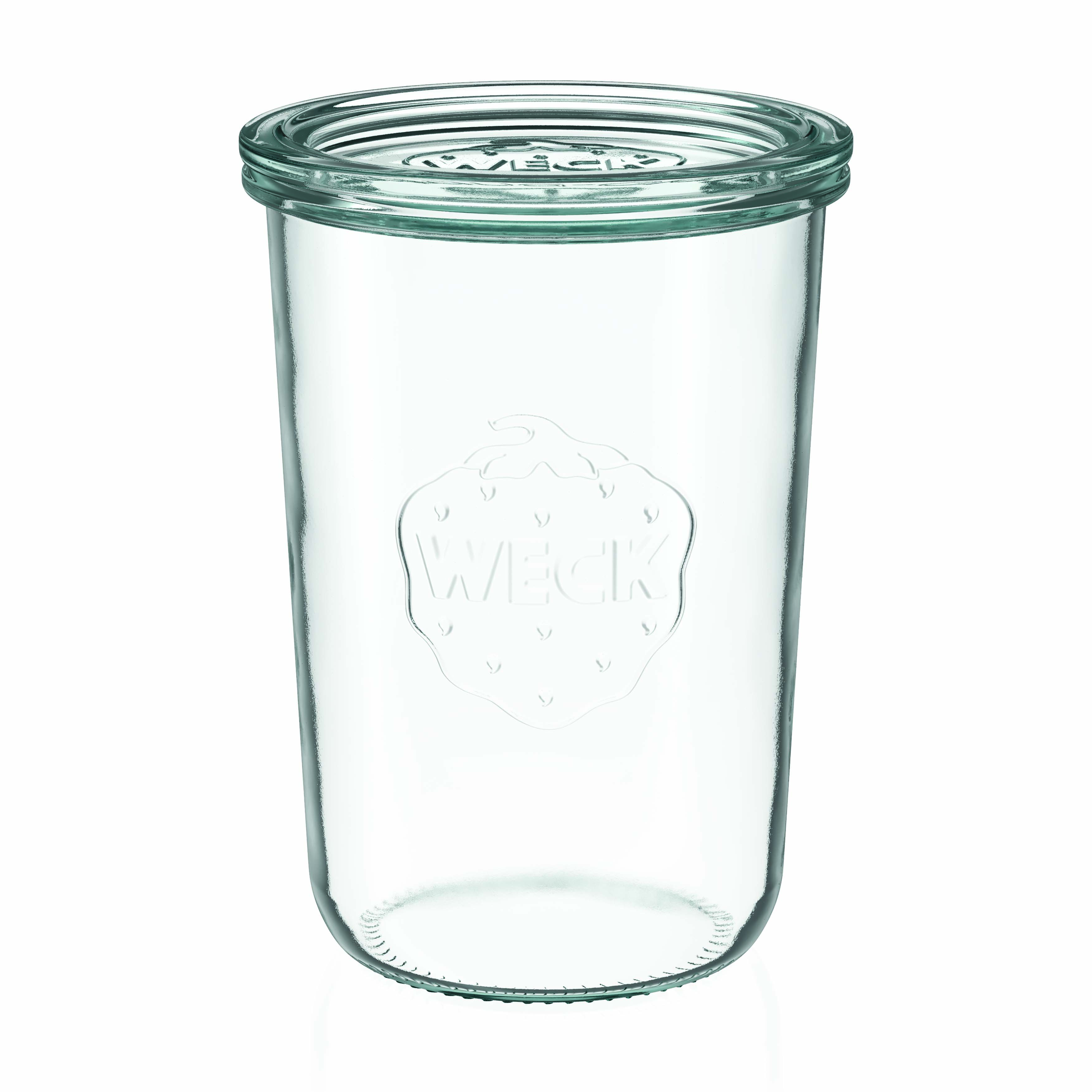 850 ml WECK-staklena tegla, otvor: okrugli rub