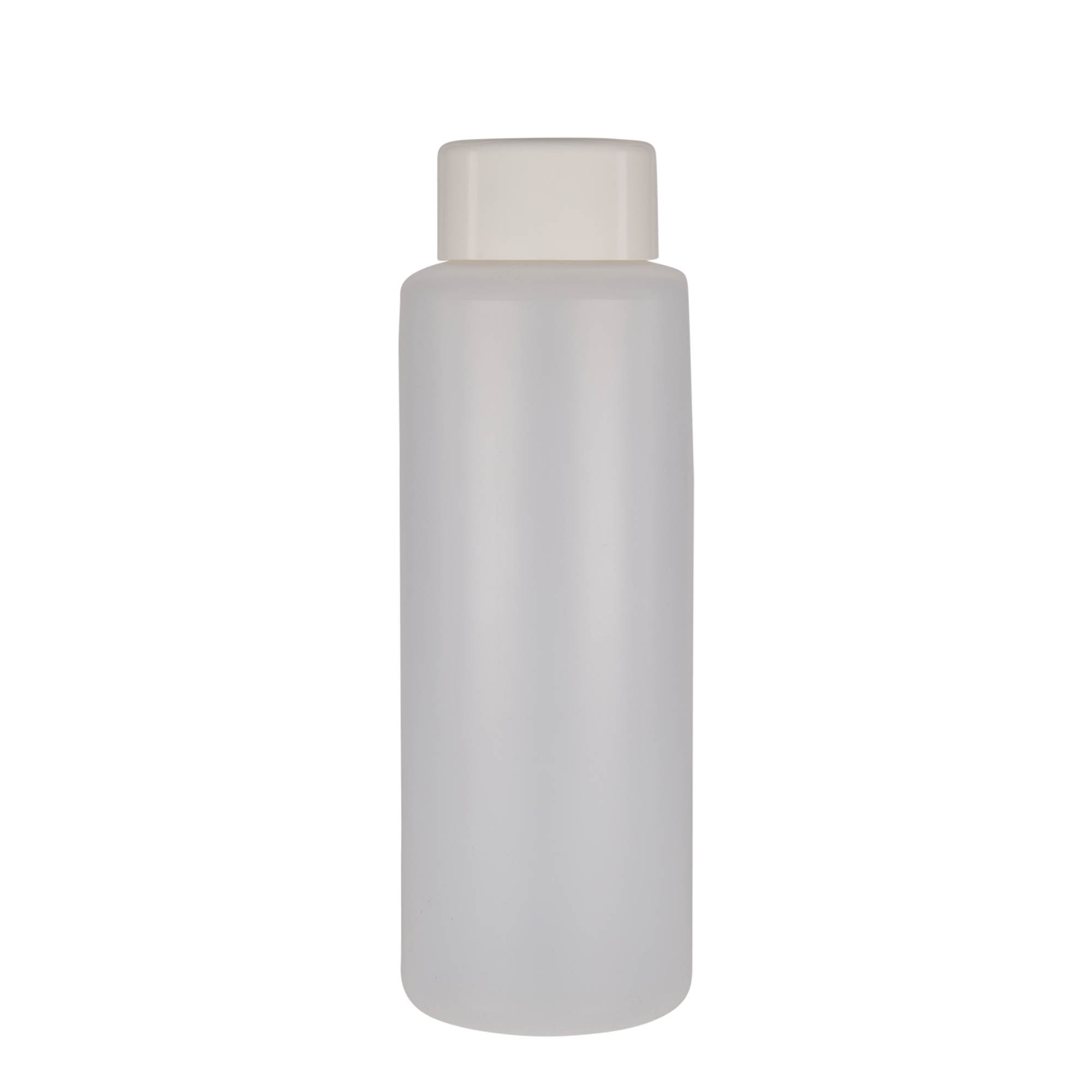 1.000 ml okrugla boca, PE-plastika, prirodna, otvor: navojni zatvarač