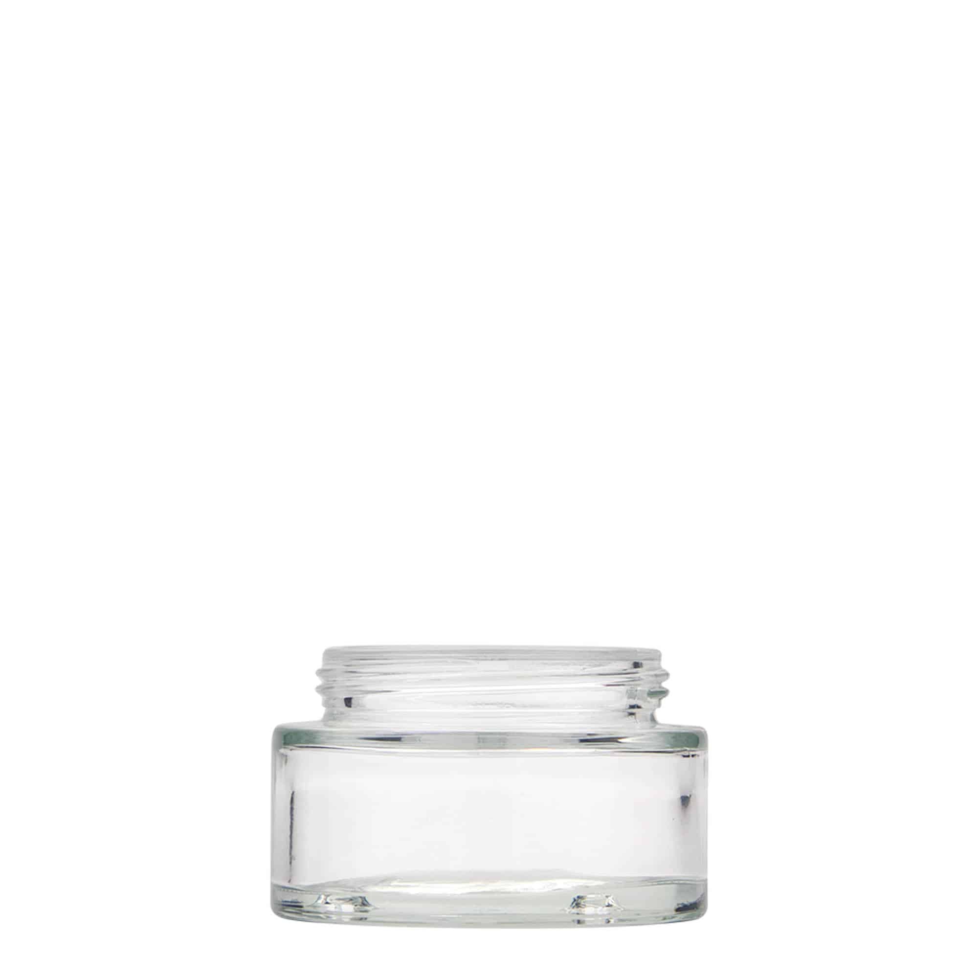 50 ml tegla „Clear Edition“, staklo, otvor: navojni poklopac