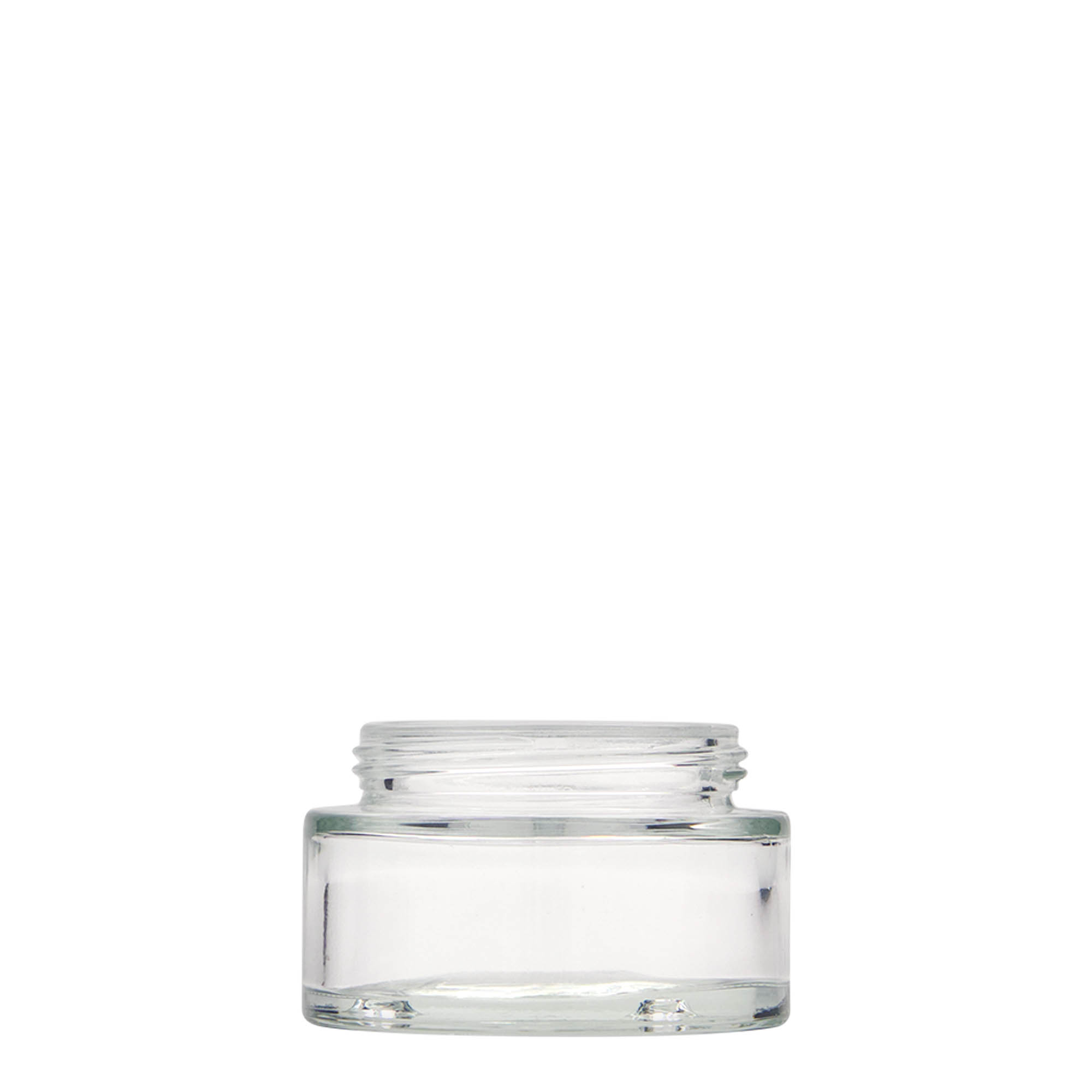 50 ml tegla „Clear Edition“, staklo, otvor: navojni poklopac